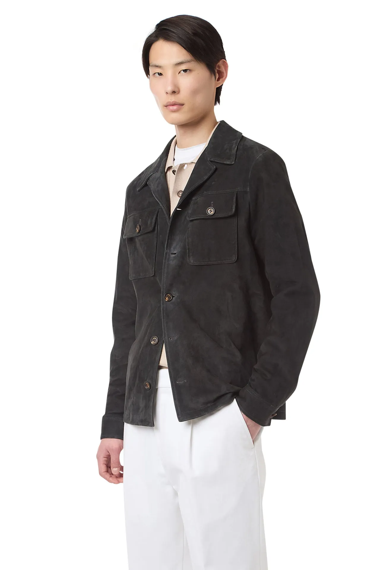 UNLINED SHIRT JACKET sold by Eleventy product image thumbnail 3