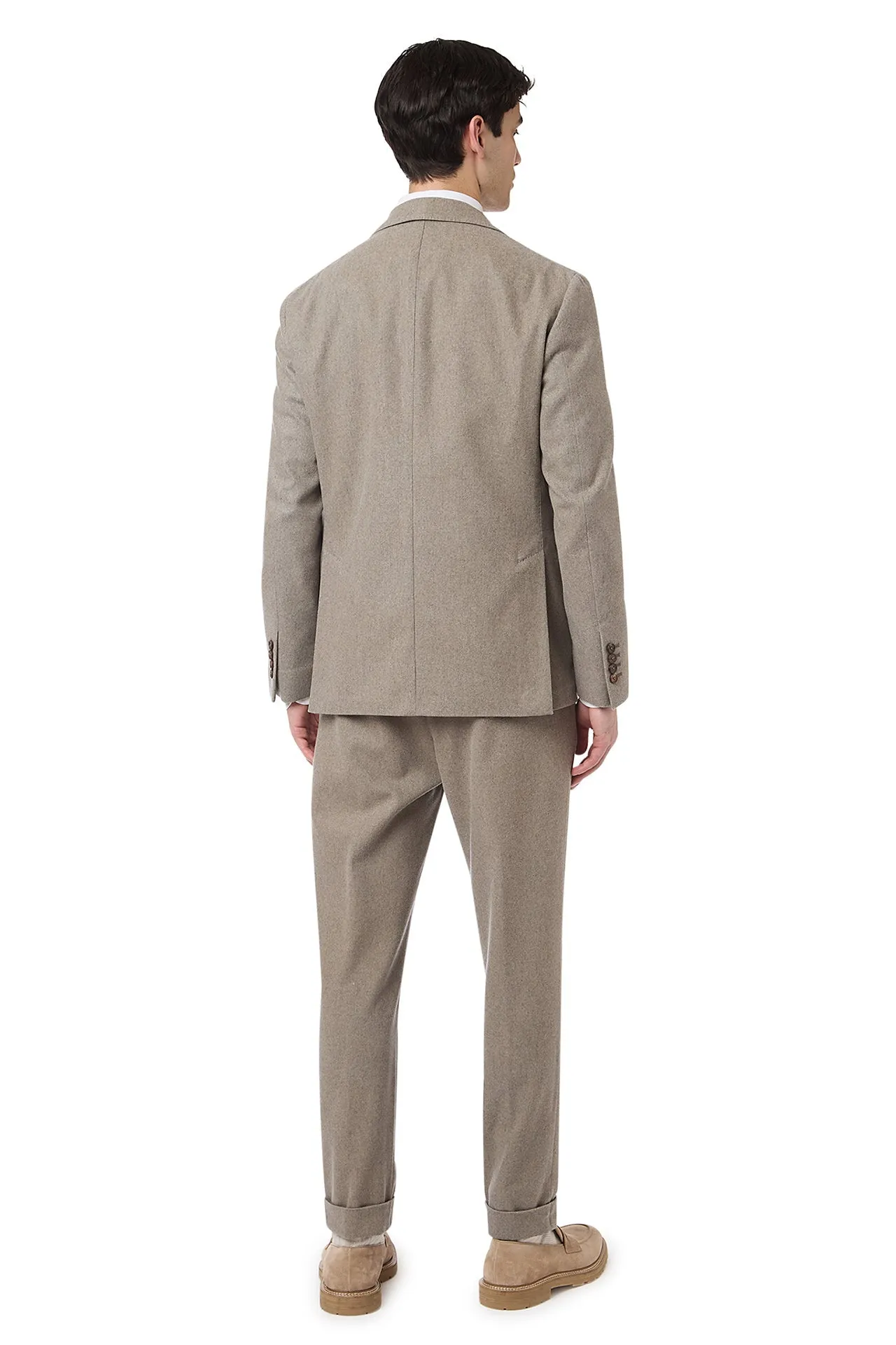 SINGLE-BREASTED SUIT WITH PENCED PANTS sold by Eleventy product image thumbnail 4