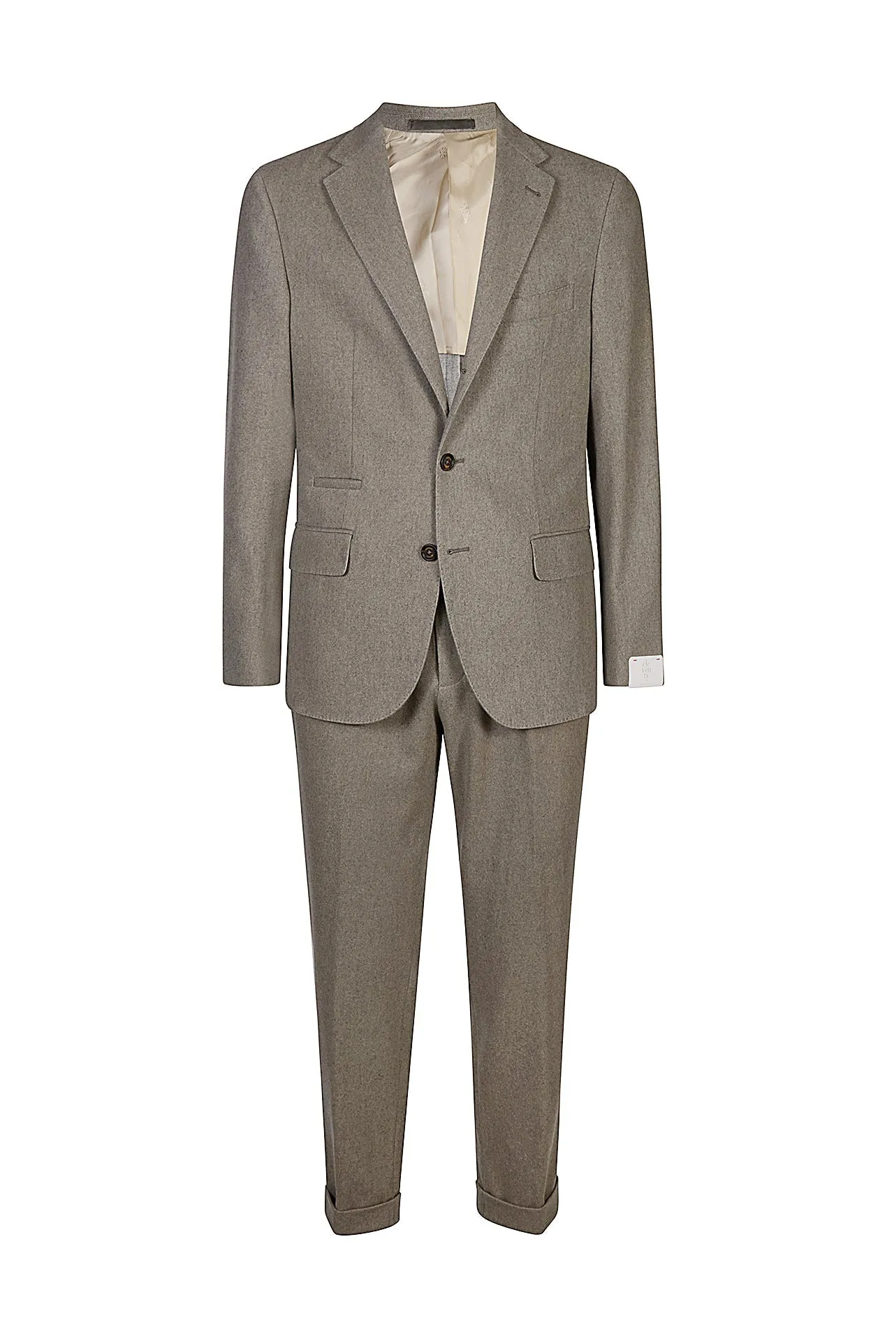 SINGLE-BREASTED SUIT WITH PENCED PANTS sold by Eleventy