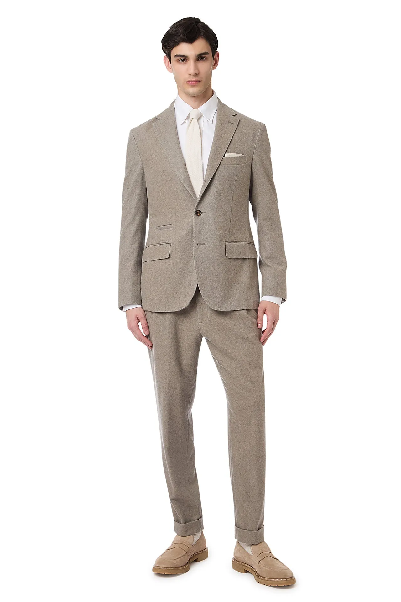 SINGLE-BREASTED SUIT WITH PENCED PANTS sold by Eleventy product image thumbnail 2