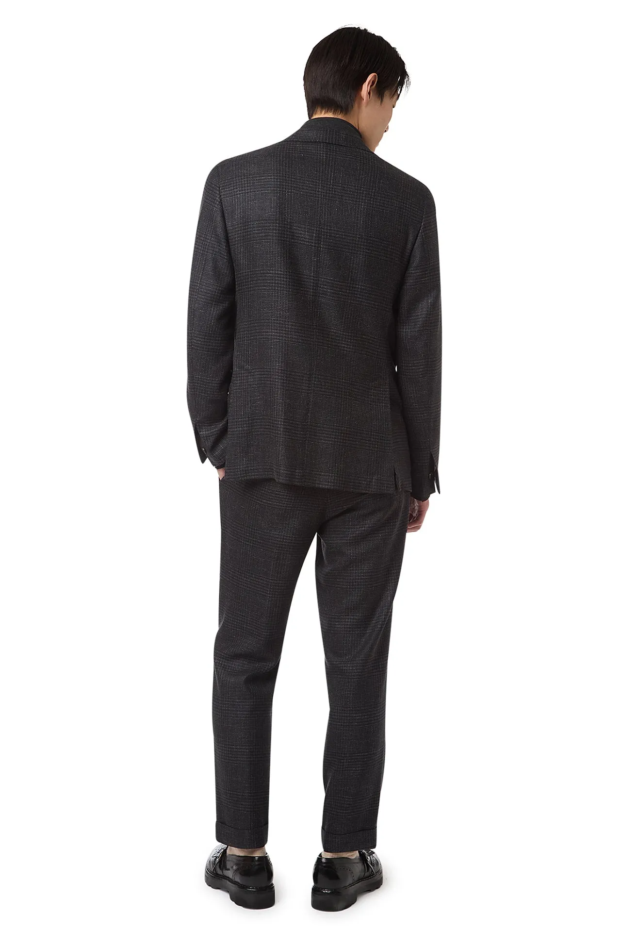 SINGLE-BREASTED SUIT WITH PENCED PANTS sold by Eleventy product image thumbnail 4