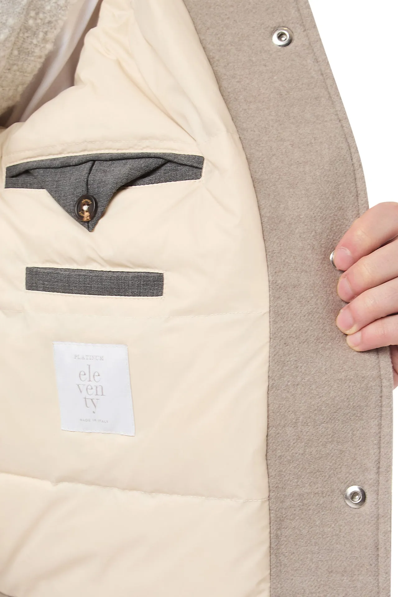 VELVET COLLAR JACKET sold by Eleventy product image thumbnail 5