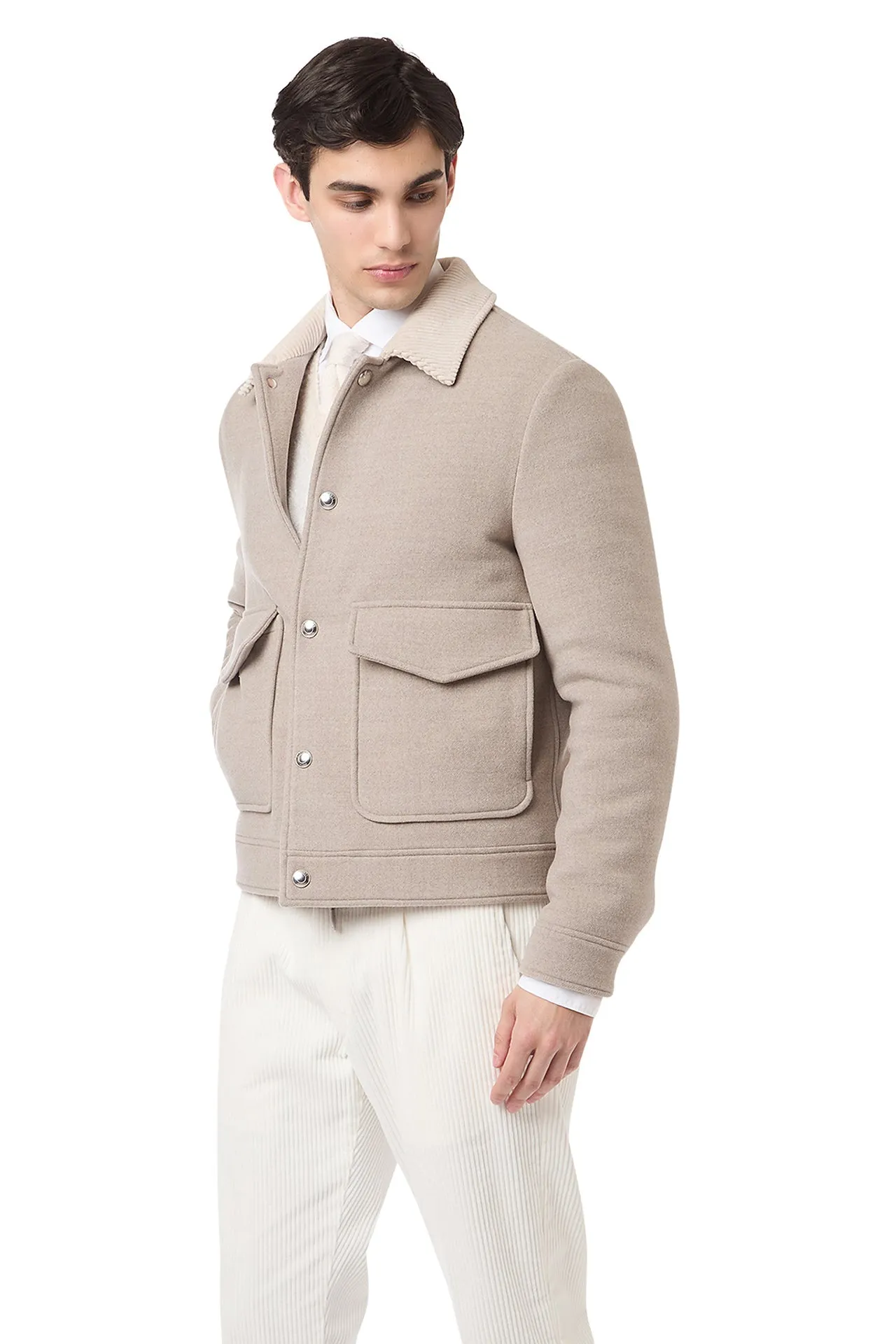 VELVET COLLAR JACKET sold by Eleventy product image thumbnail 3