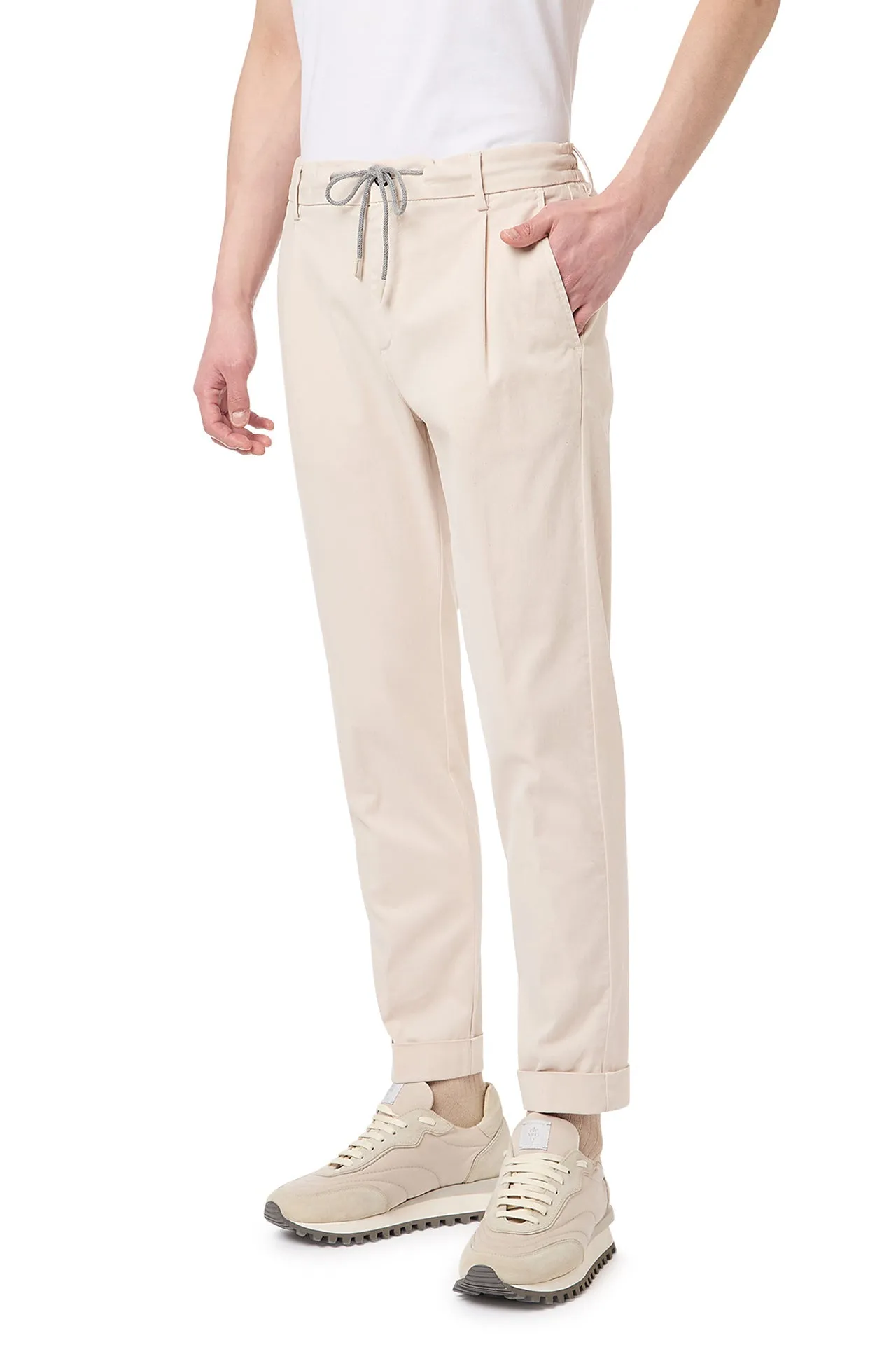 STRETCH JOGGER PANTS sold by Eleventy product image thumbnail 4