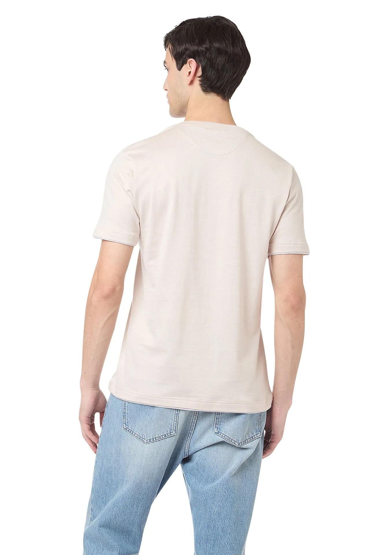 T-SHIRT WITH BORDERS sold by Eleventy product image thumbnail 3