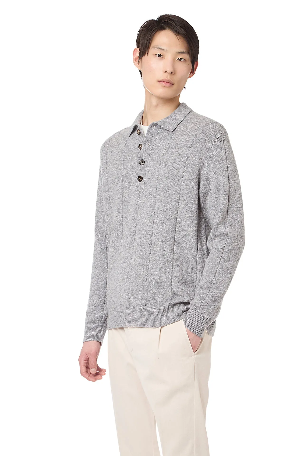 4-BUTTON POLO SHIRT sold by Eleventy product image thumbnail 3