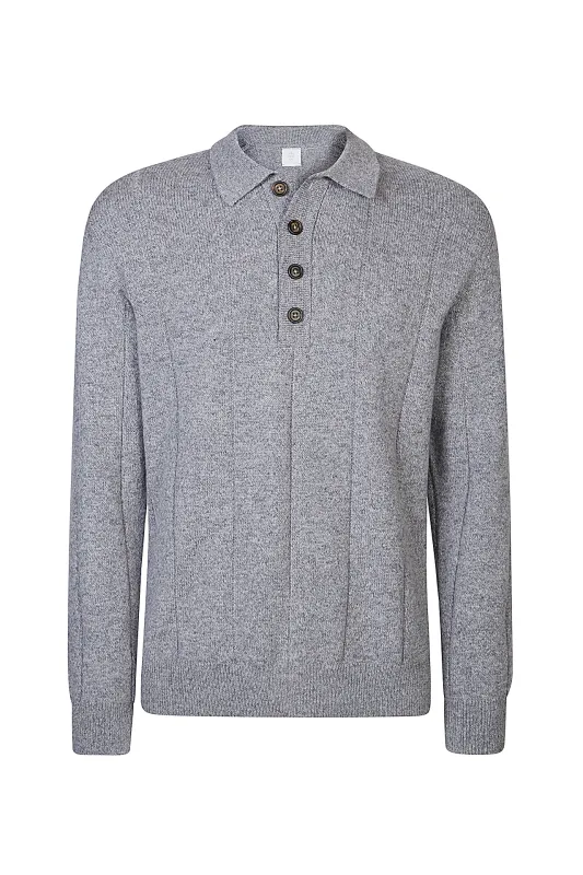 4-BUTTON POLO SHIRT sold by Eleventy