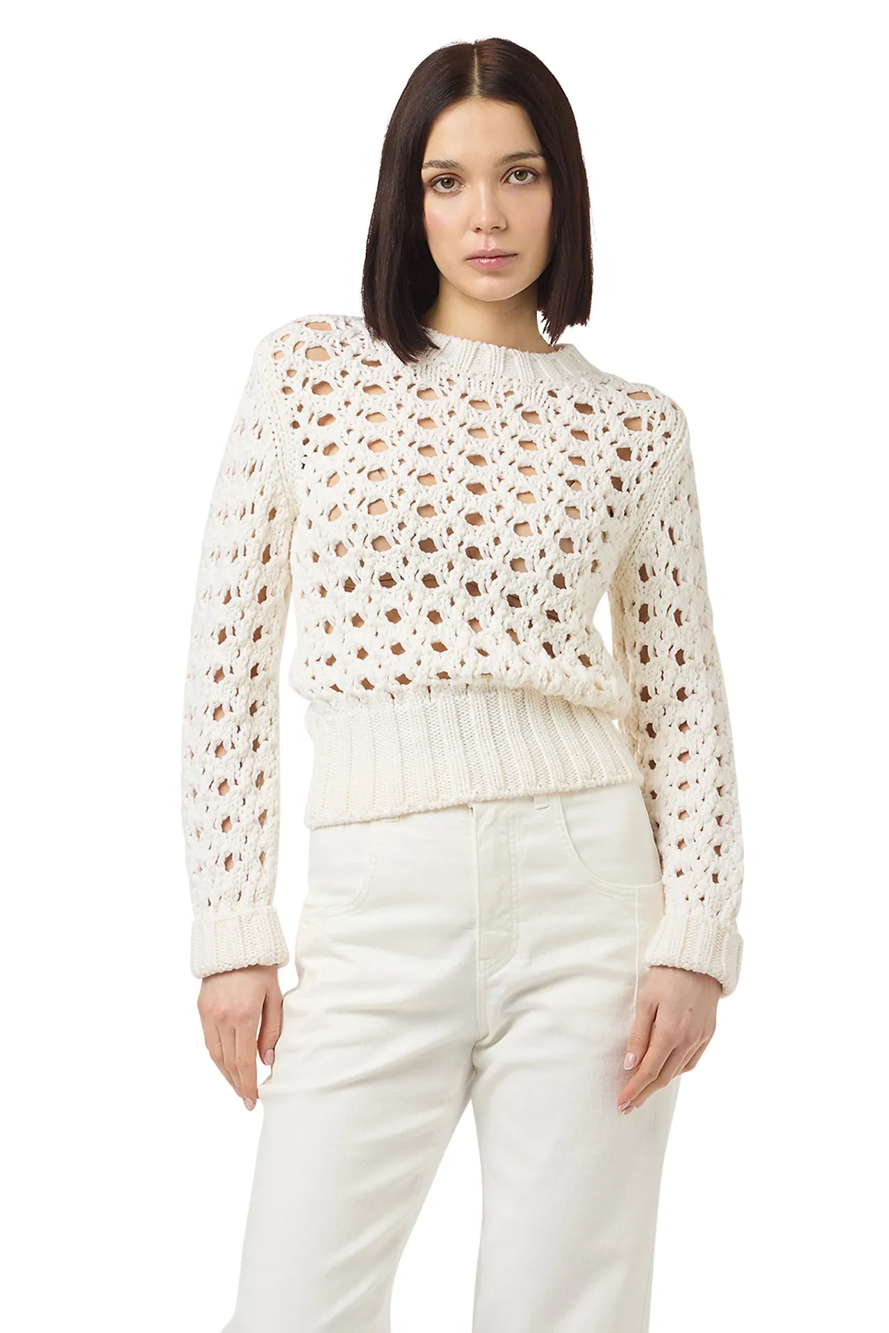 SLIM CREW NECK SWEATER sold by Eleventy product image thumbnail 2