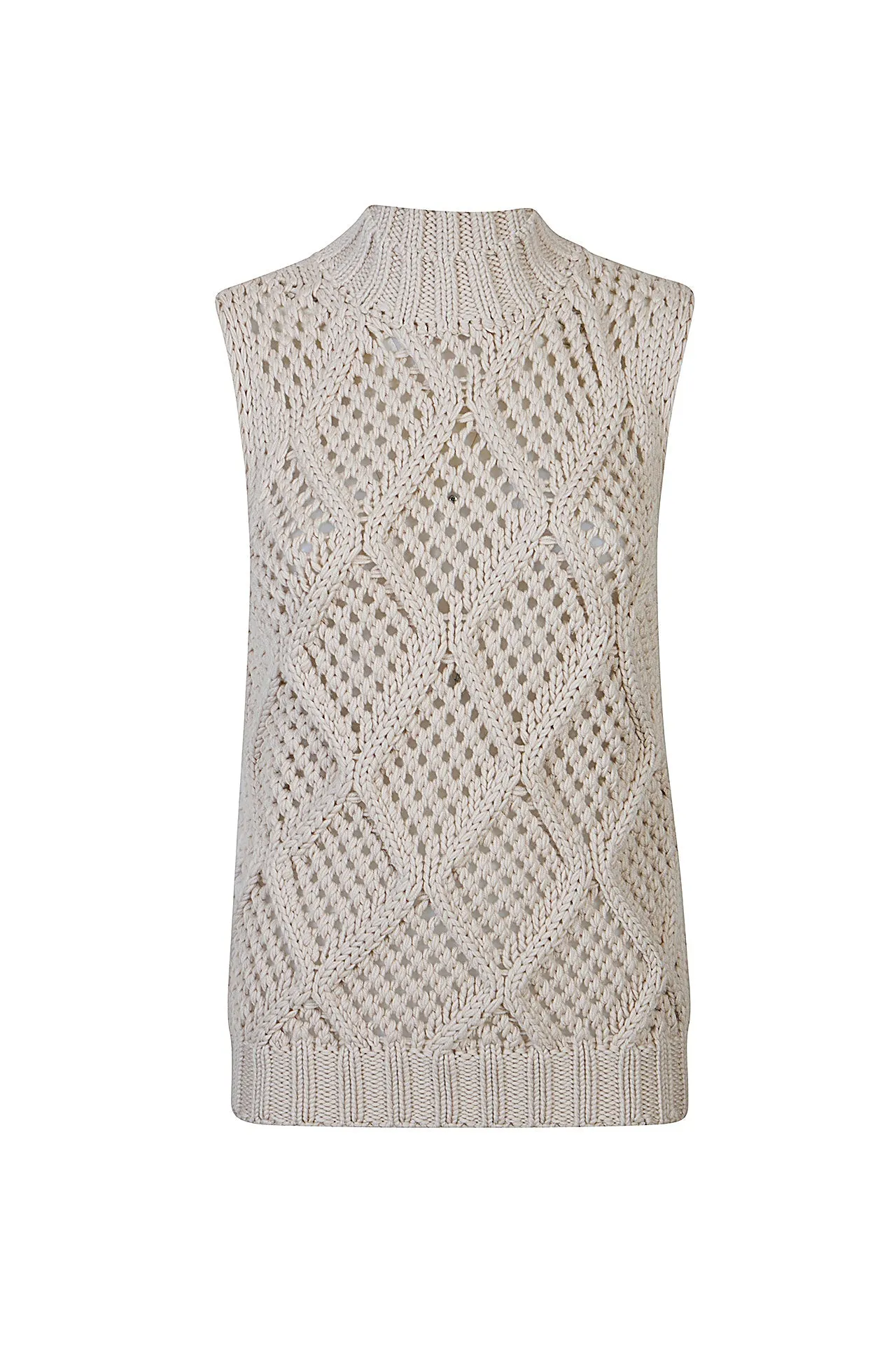 SLEEVELESS SWEATER sold by Eleventy product image thumbnail 5