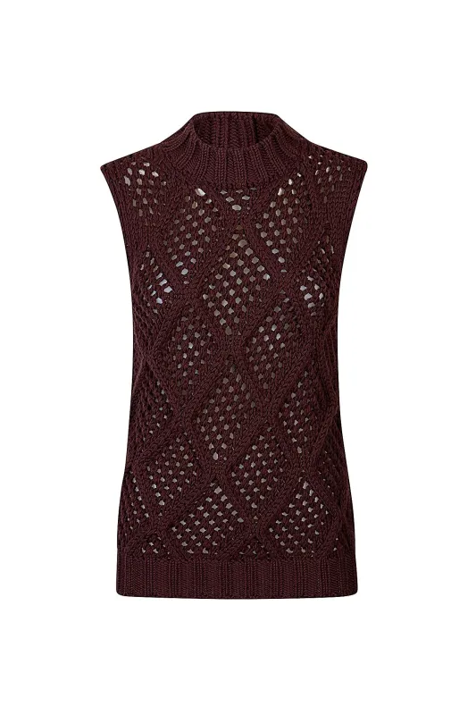 SLEEVELESS SWEATER sold by Eleventy