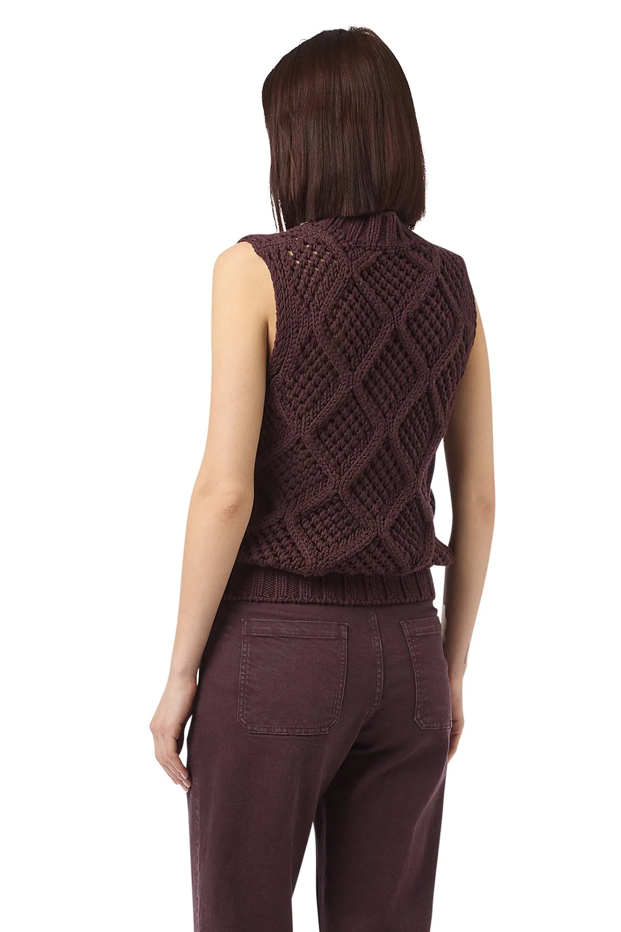 SLEEVELESS SWEATER sold by Eleventy product image thumbnail 4