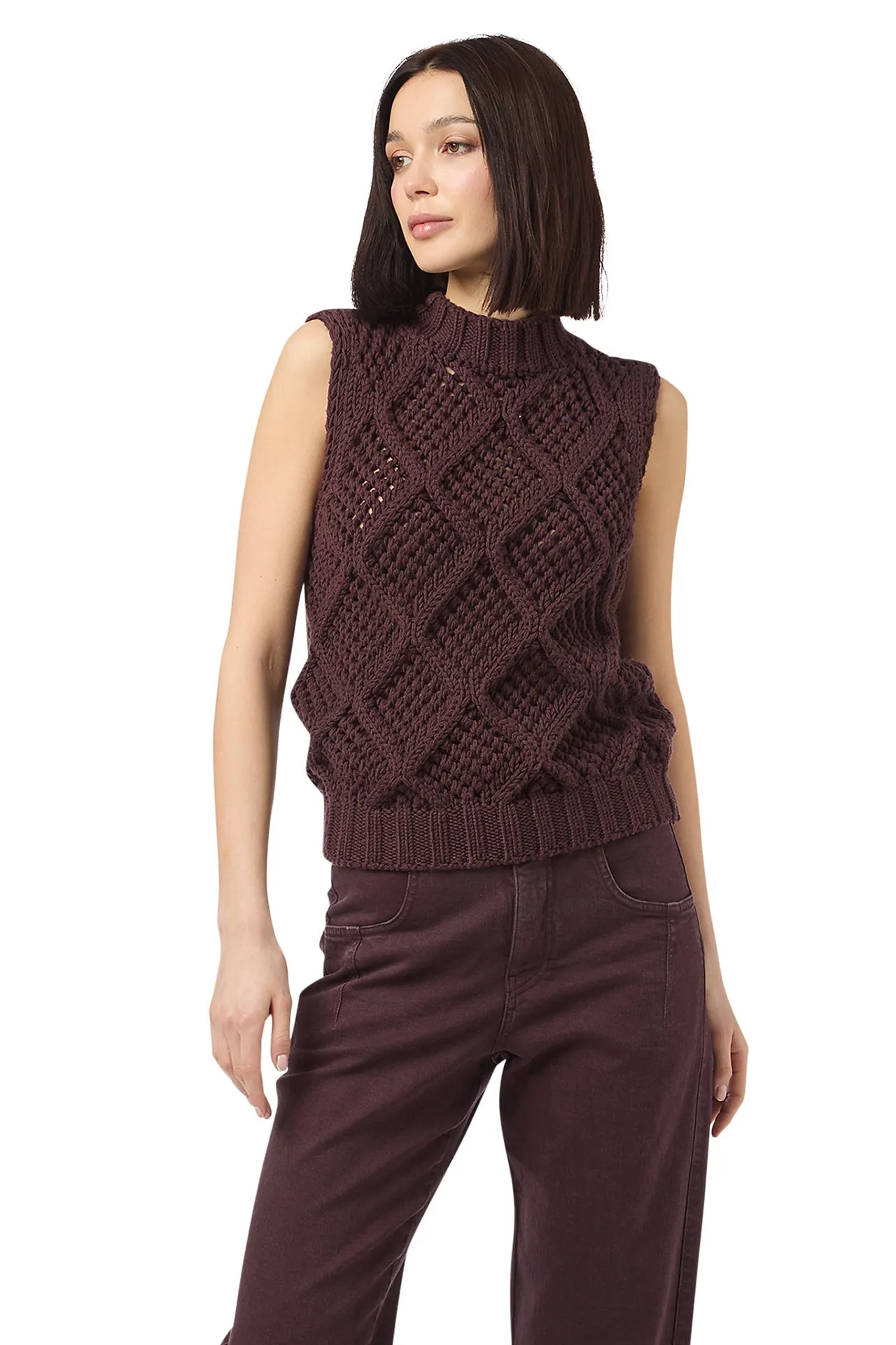 SLEEVELESS SWEATER sold by Eleventy product image thumbnail 2