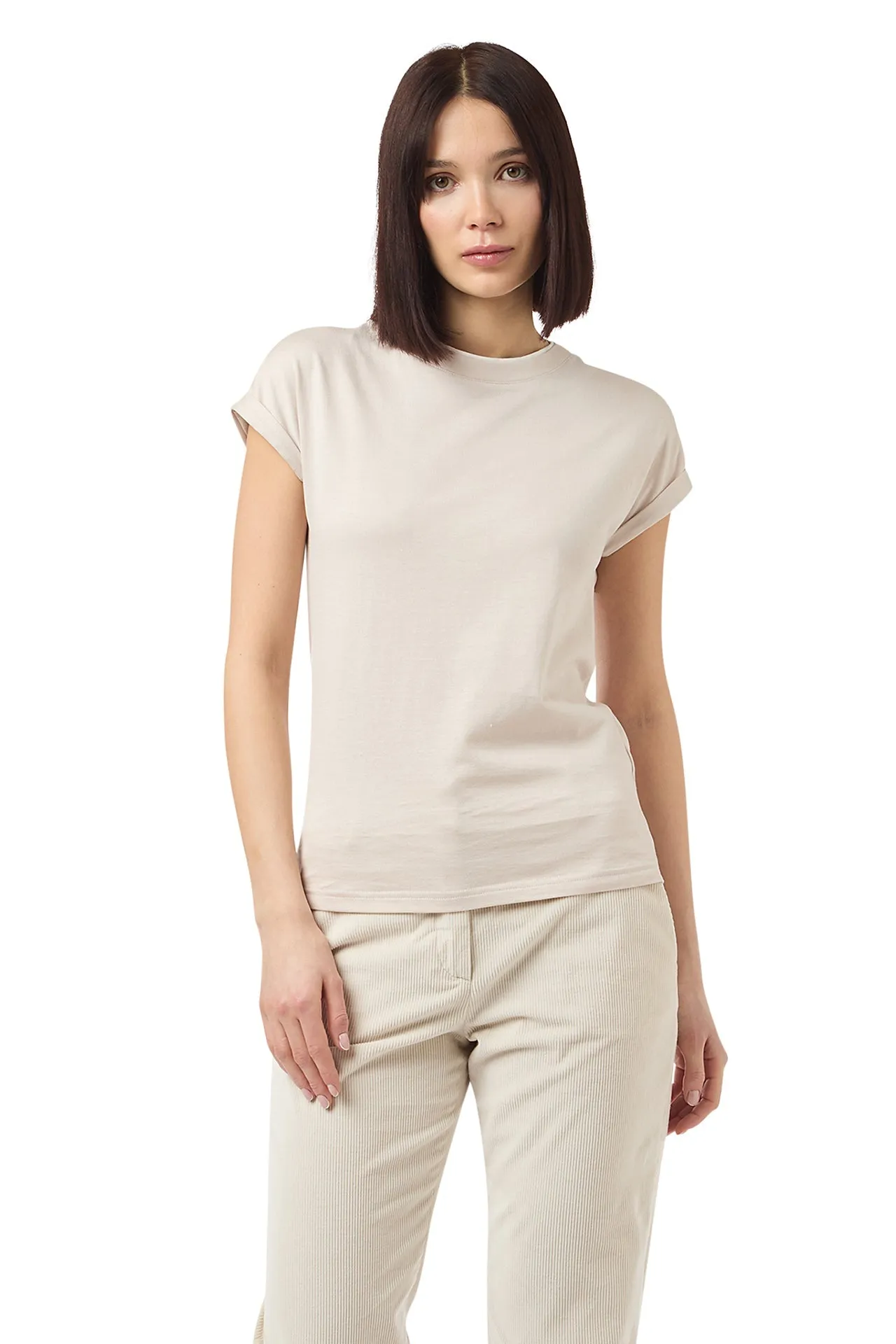 CREW NECK T-SHIRT WITH GROOVE sold by Eleventy product image thumbnail 2