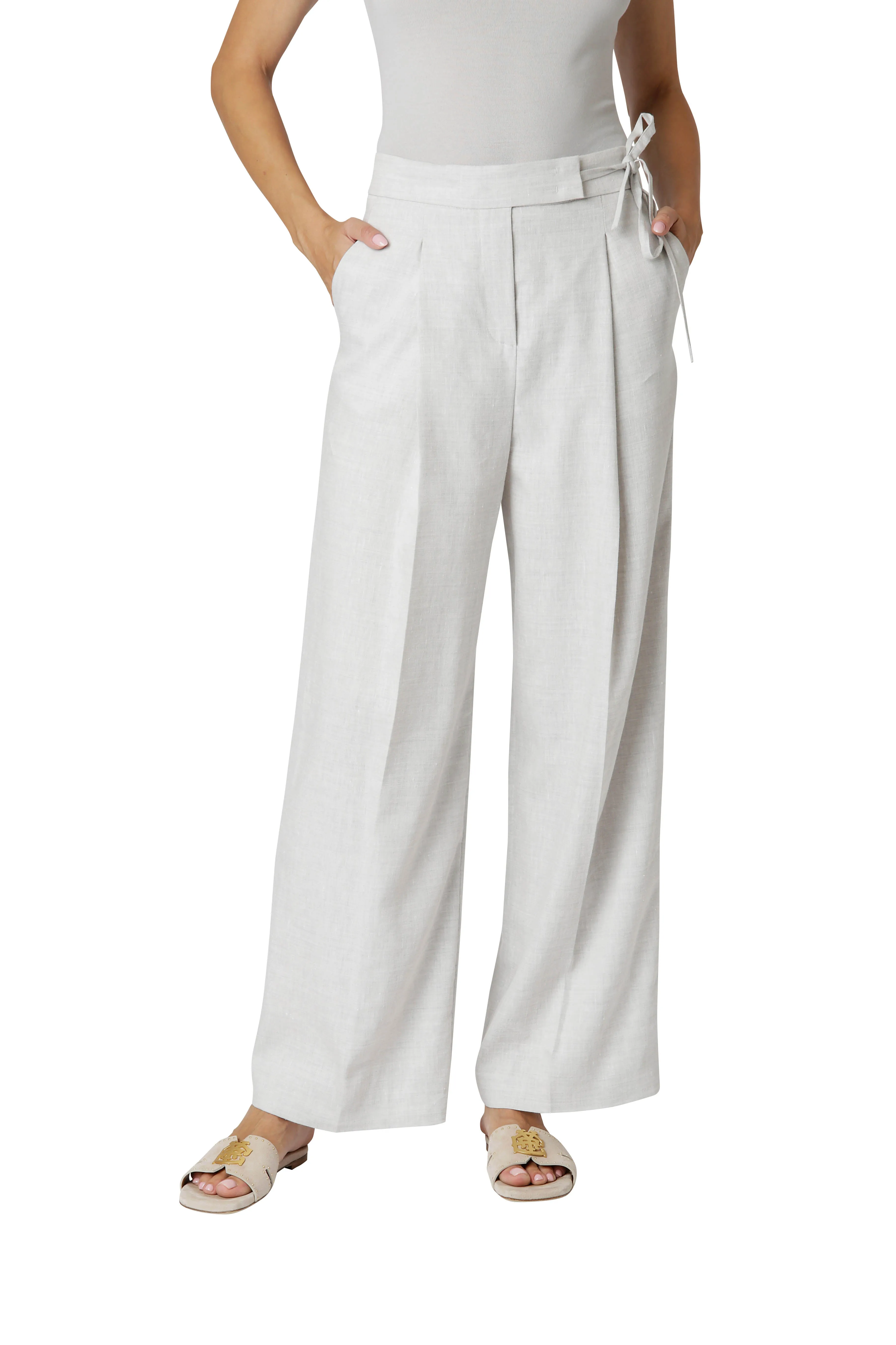 HIGH WAIST TROUSERS sold by Eleventy product image thumbnail 2