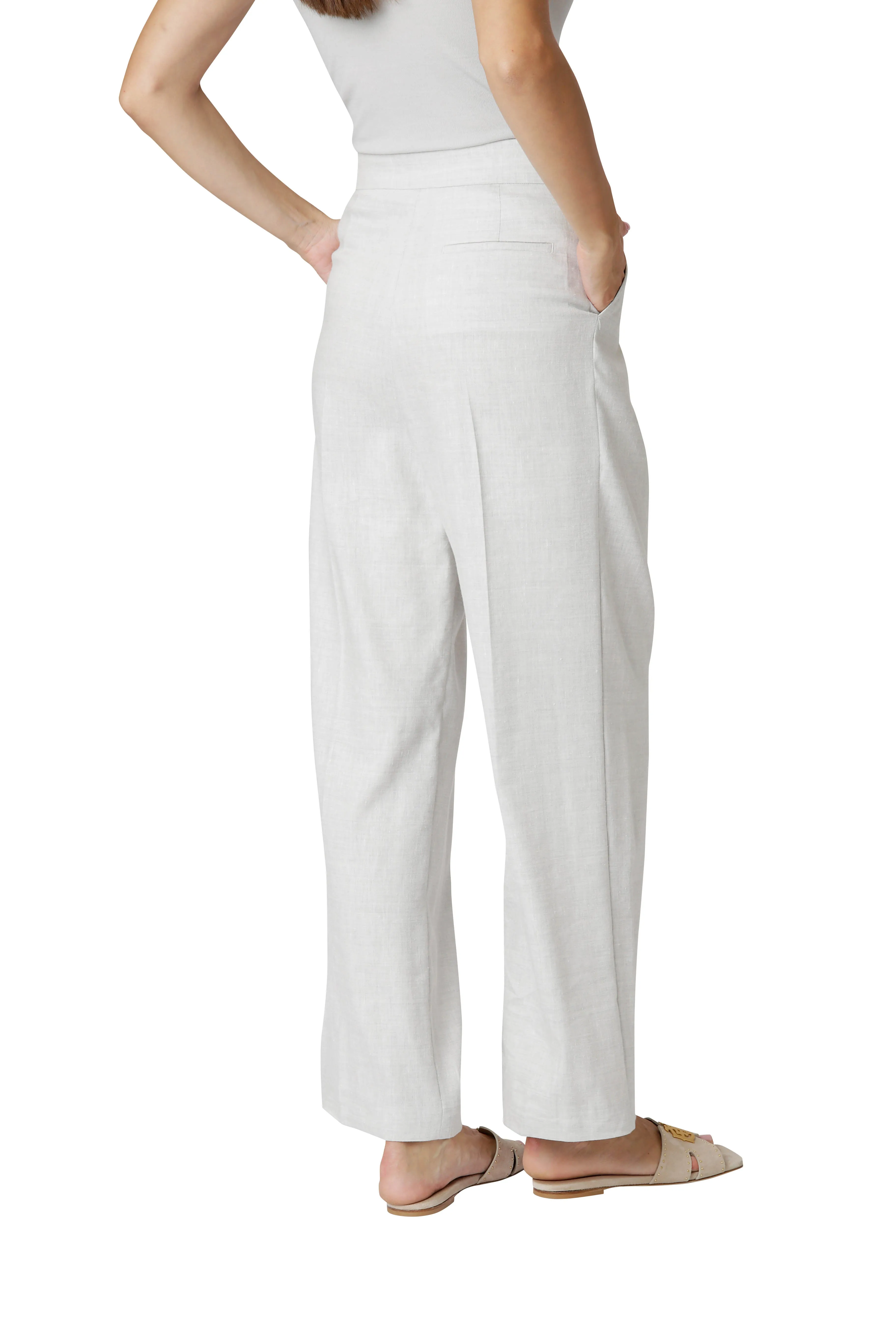 HIGH WAIST TROUSERS sold by Eleventy product image thumbnail 3