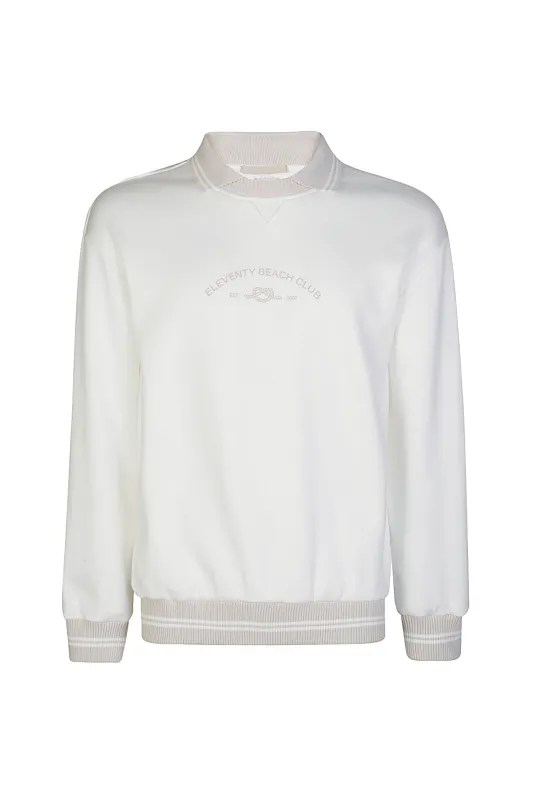 GIZA COTTON SWEATSHIRT sold by Eleventy