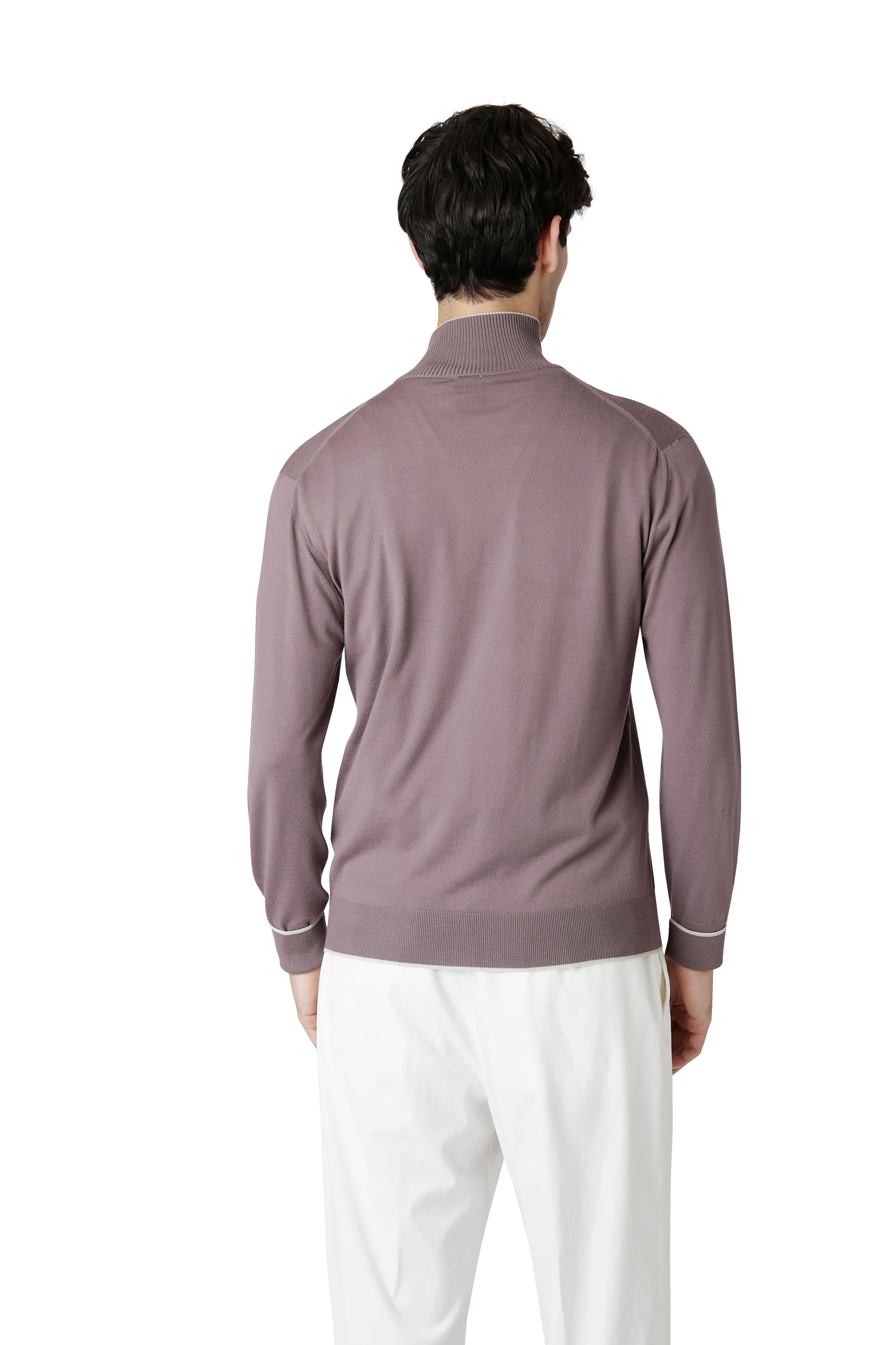 MAGLIA FULL ZIP LANA 14 MICRON sold by Eleventy product image thumbnail 4