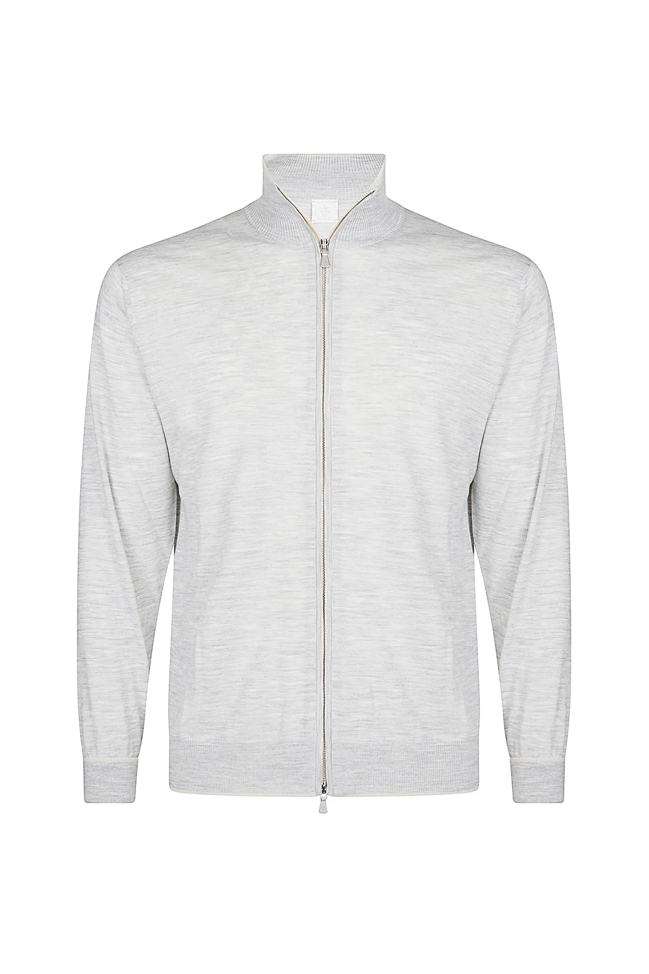 MAGLIA FULL ZIP LANA 14 MICRON sold by Eleventy product image thumbnail 5