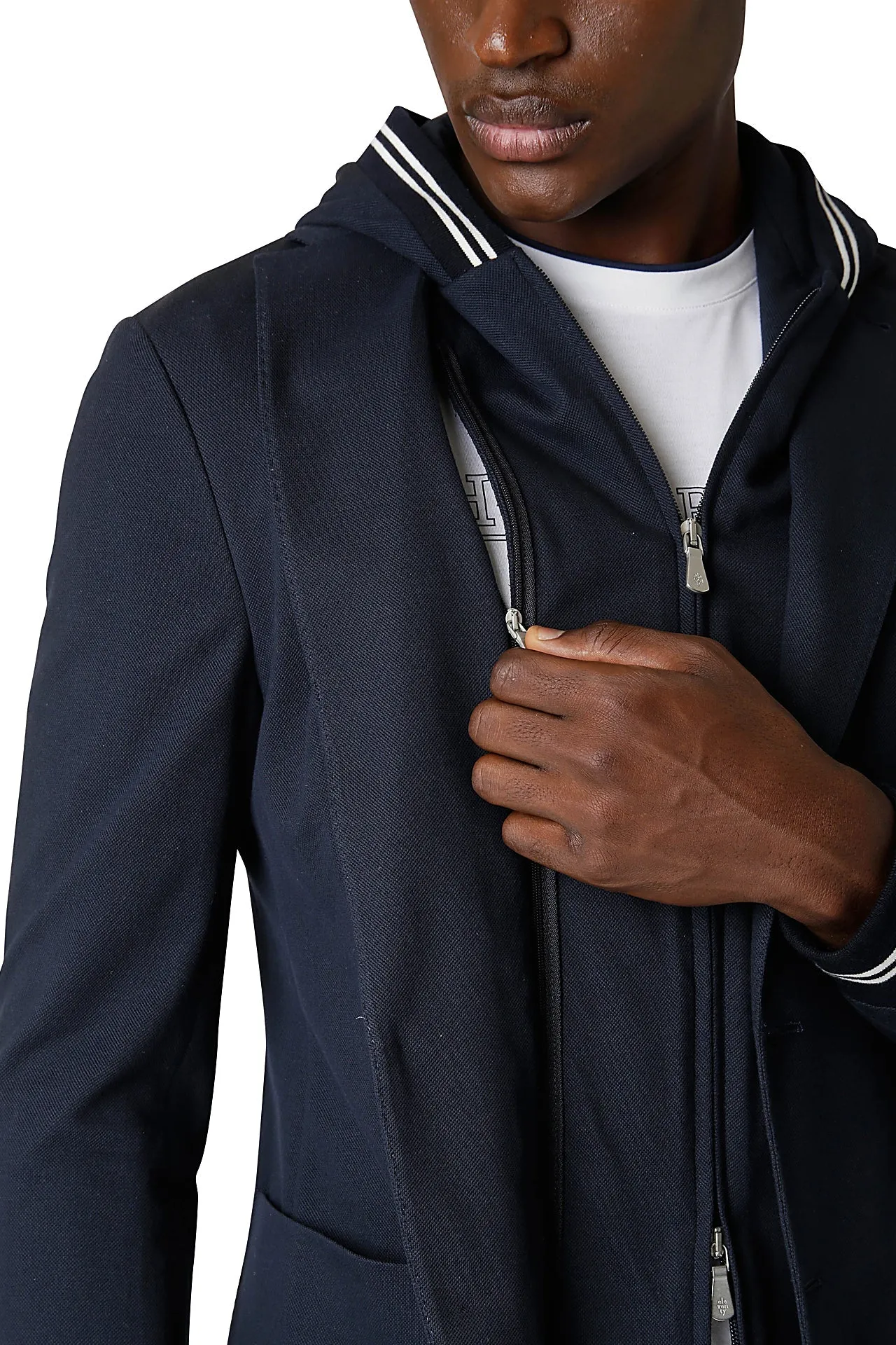 BIB JACKET AND HOOD sold by Eleventy product image thumbnail 4