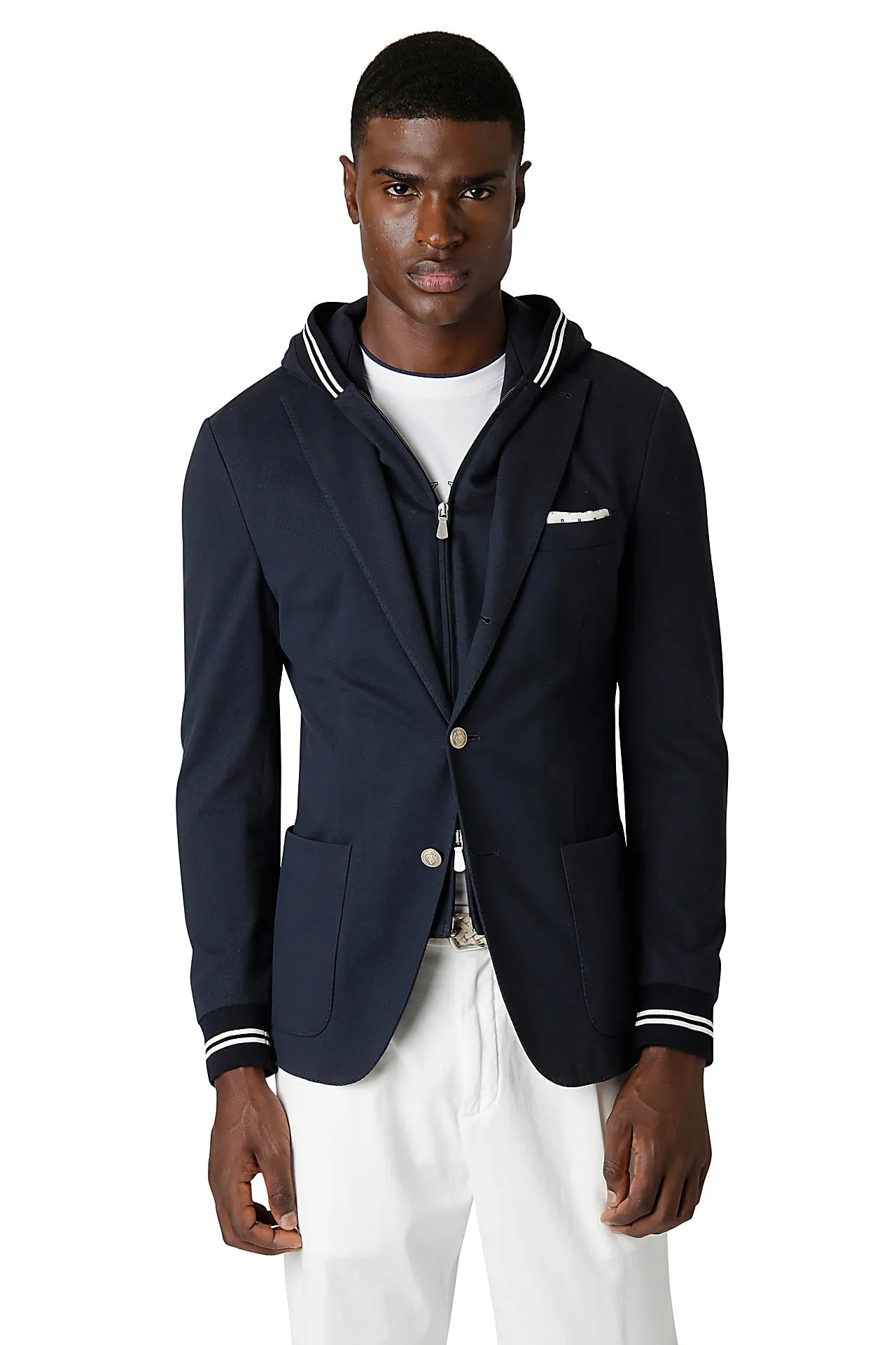 BIB JACKET AND HOOD sold by Eleventy product image thumbnail 2