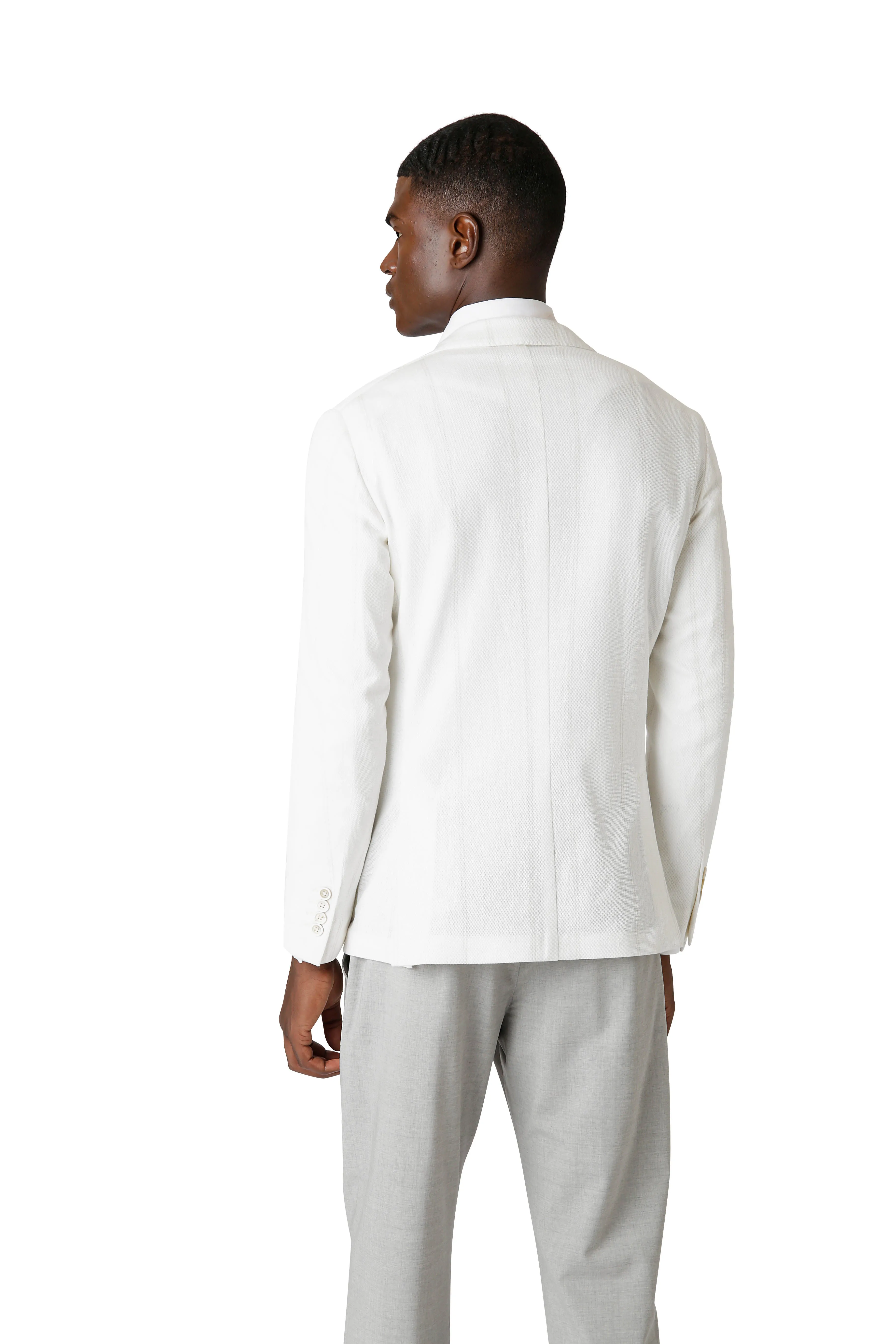 SOFT SINGLE-BREASTED JACKET sold by Eleventy product image thumbnail 4