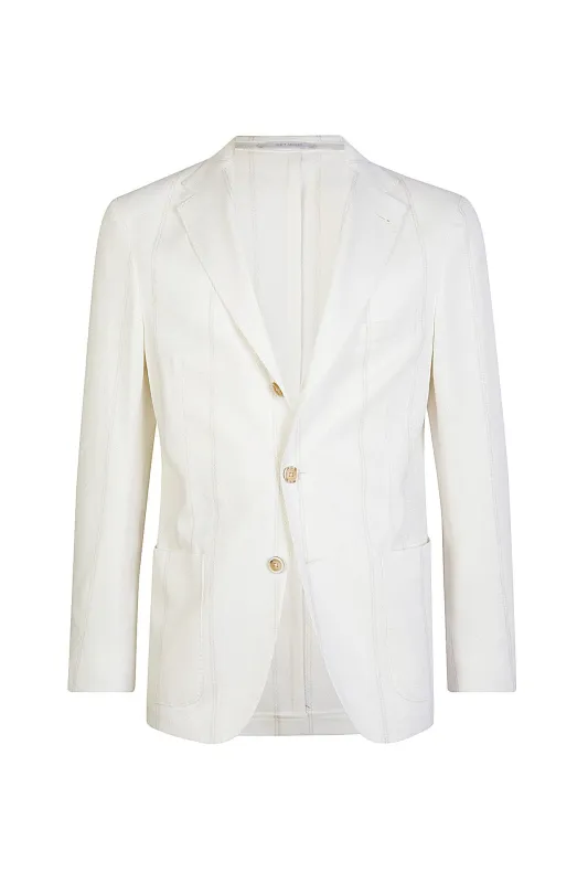 SOFT SINGLE-BREASTED JACKET sold by Eleventy