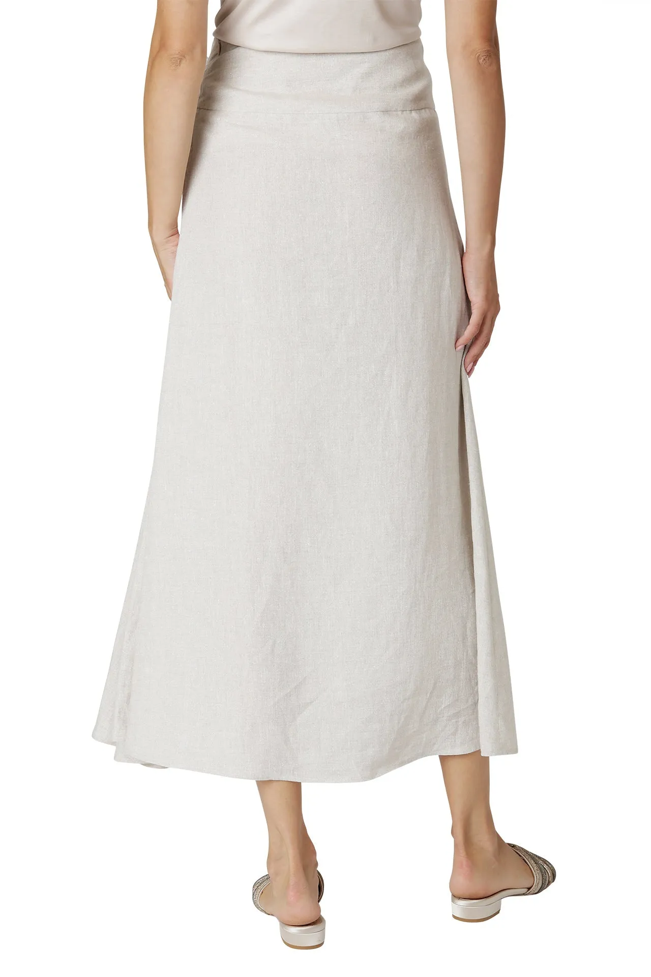 SKIRT WITH KNOT sold by Eleventy product image thumbnail 3