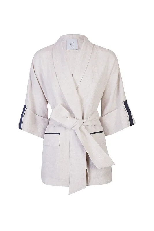 JACKET WITH BELT sold by Eleventy