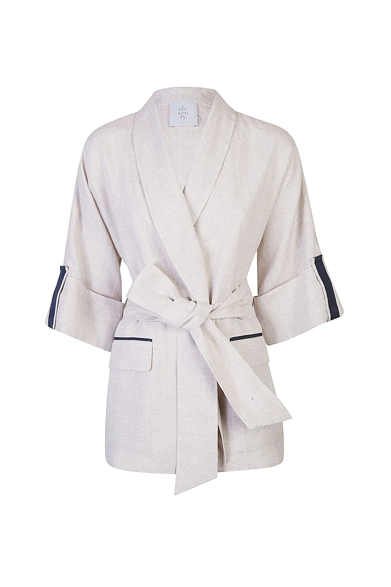 JACKET WITH BELT sold by Eleventy