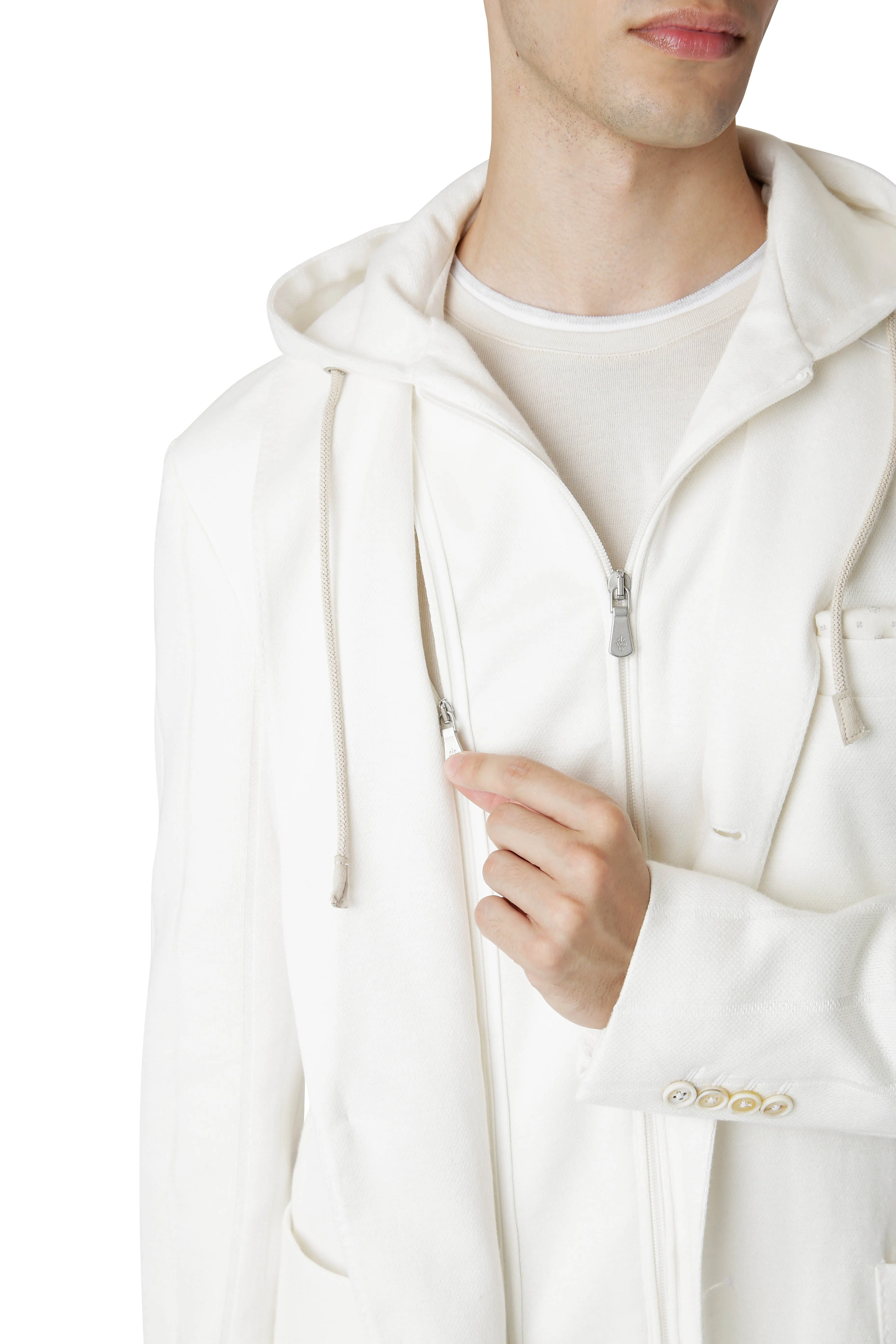 JACKET WITH HOOD sold by Eleventy product image thumbnail 5