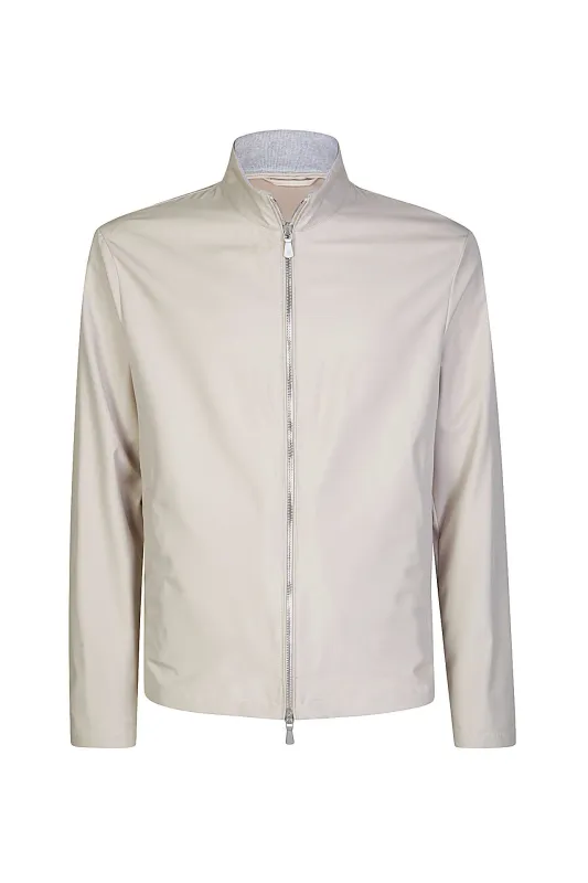 FULL JACKET WITH STAND NECK sold by Eleventy