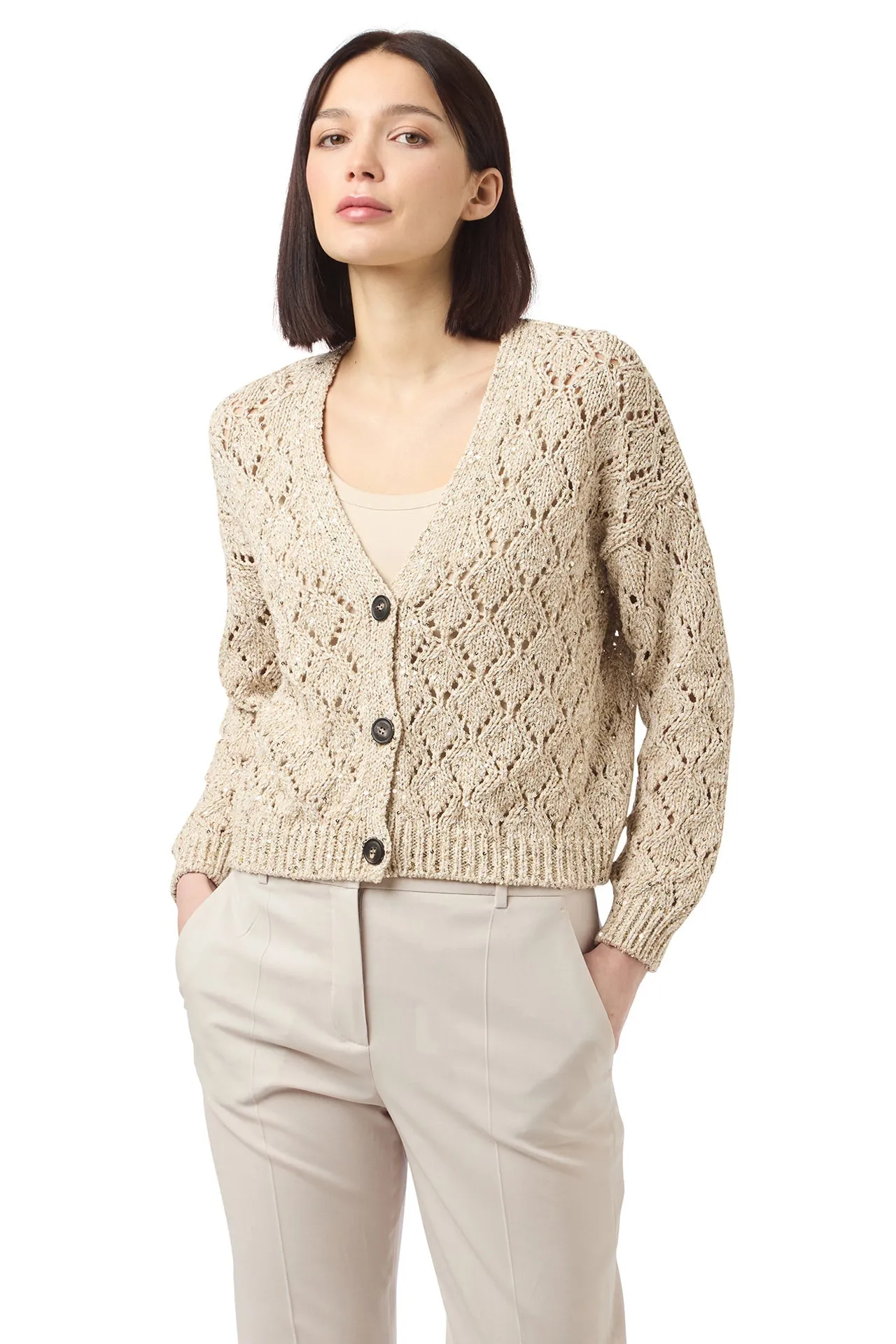 CARDIGAN SWEATER sold by Eleventy product image thumbnail 2