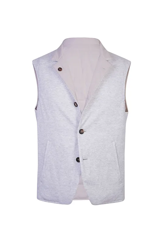 REVERSIBLE VEST sold by Eleventy