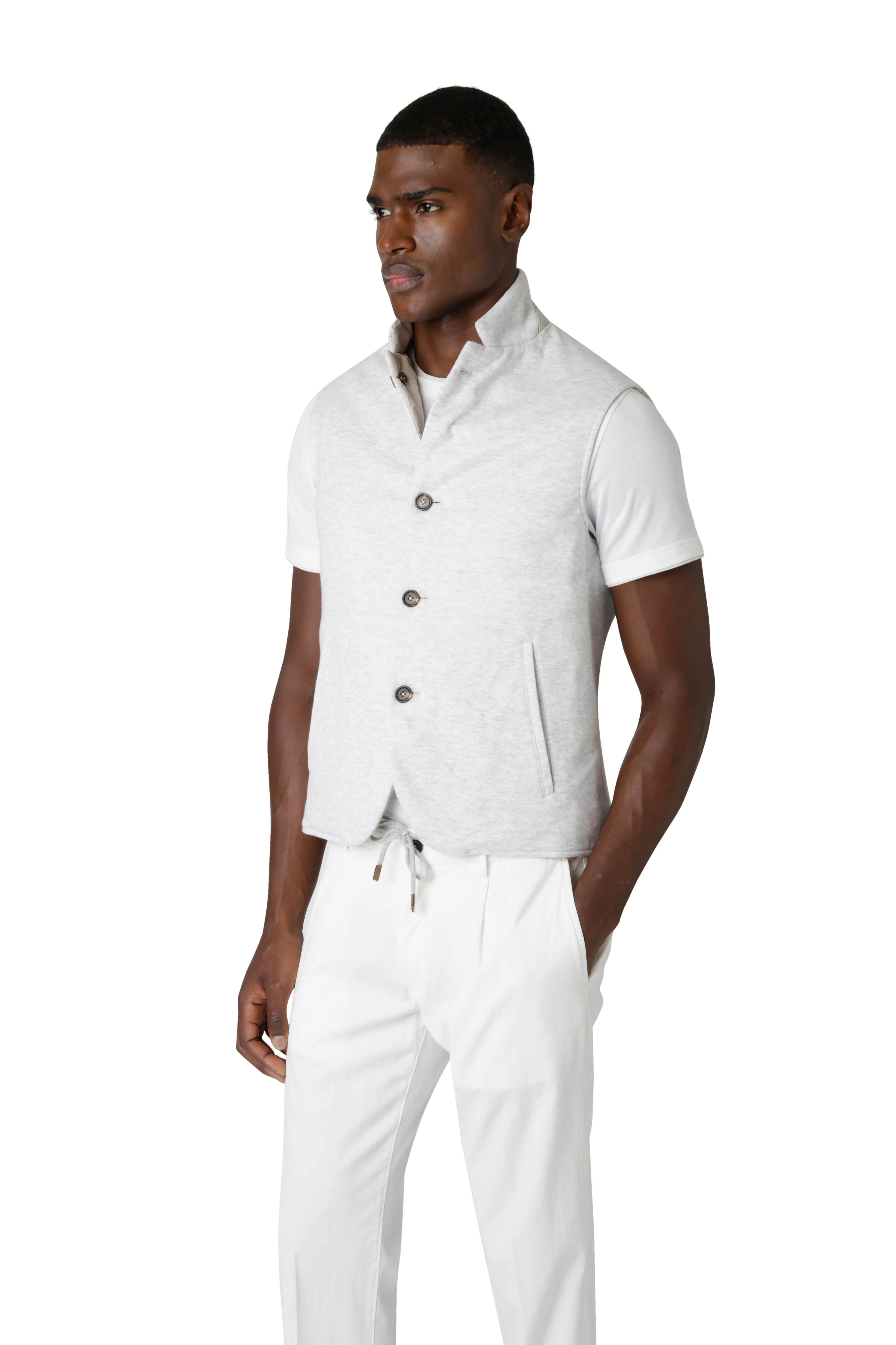 REVERSIBLE VEST sold by Eleventy product image thumbnail 4