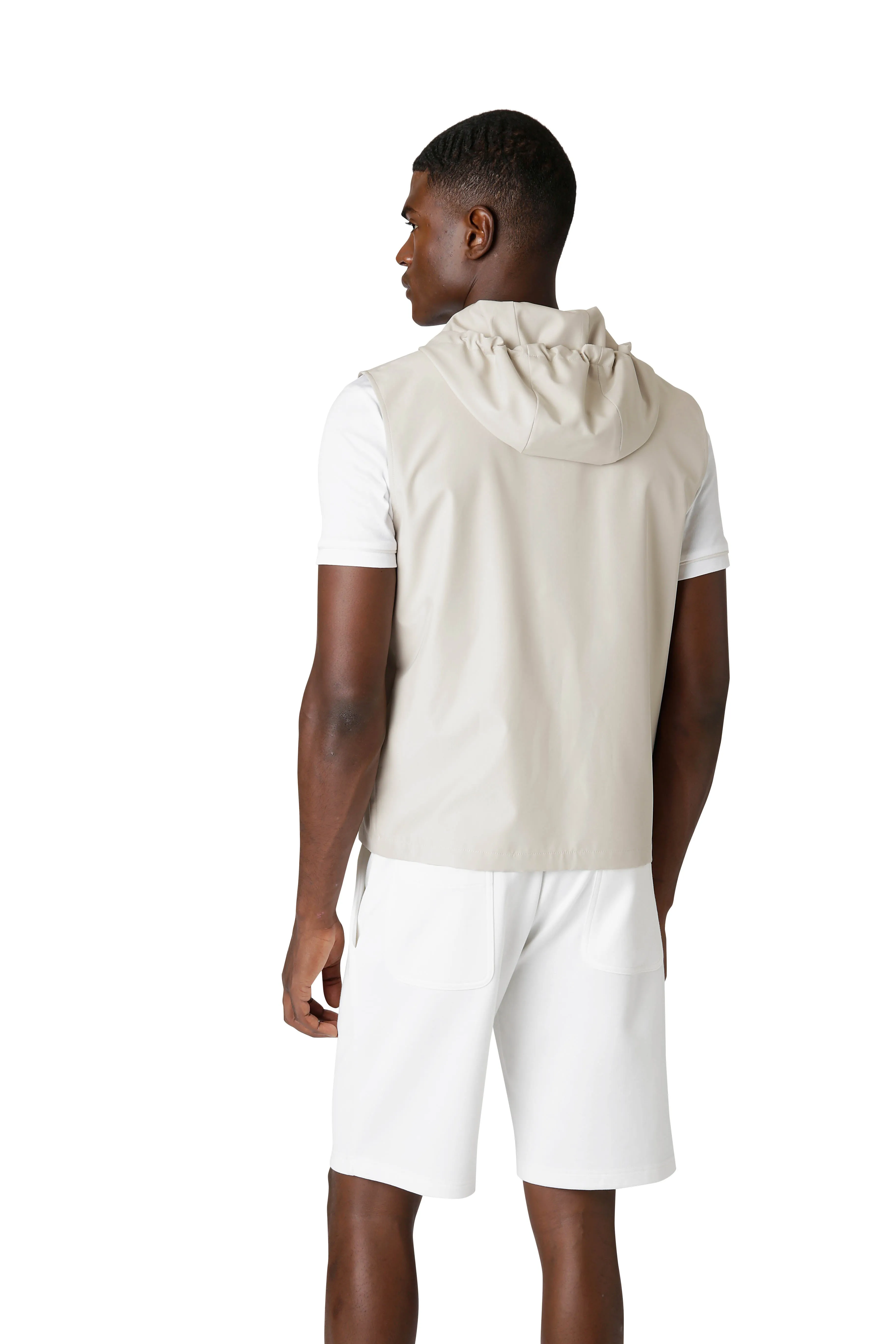 FULL ZIP HOODED VEST sold by Eleventy product image thumbnail 4