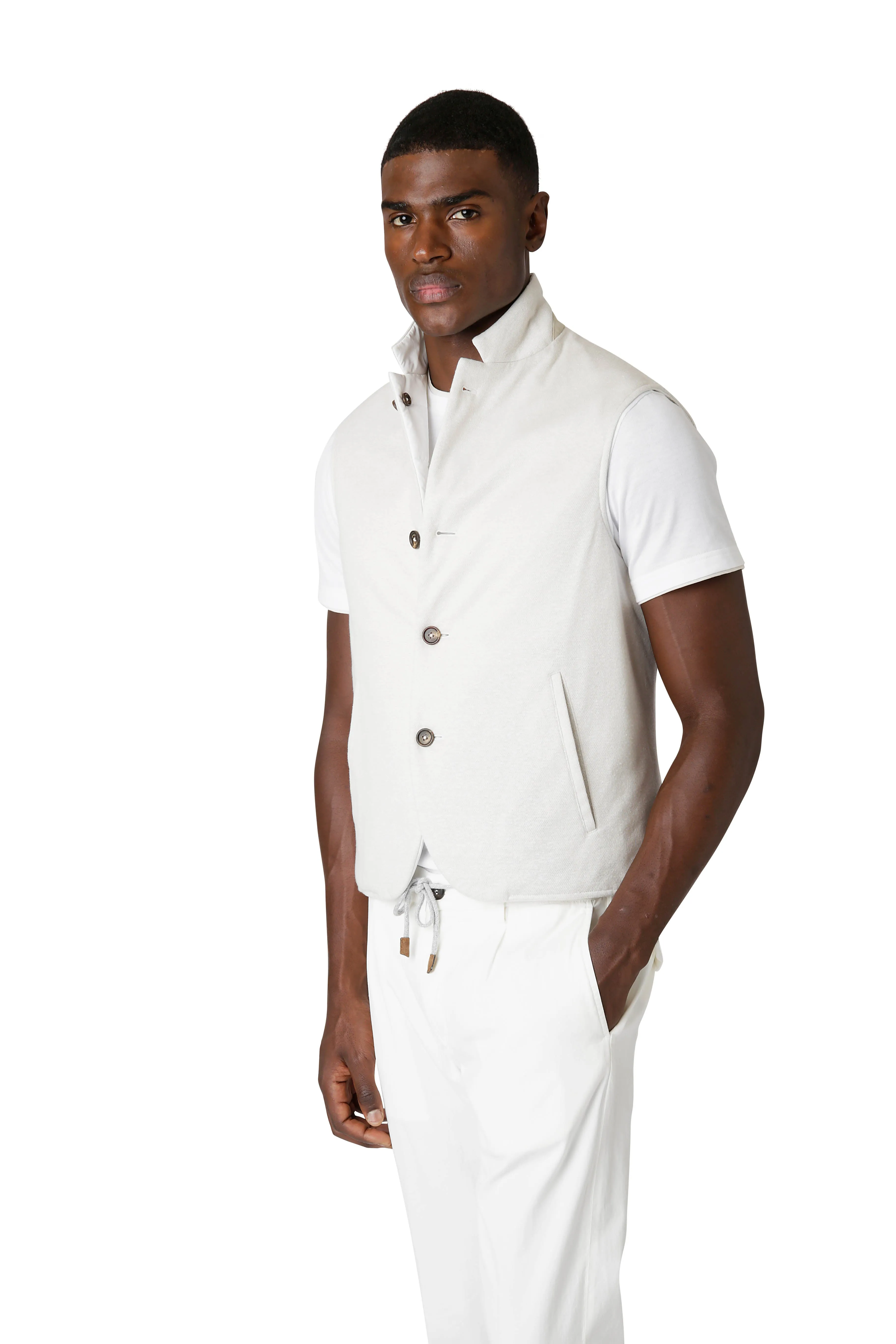 REVERSIBLE VEST sold by Eleventy product image thumbnail 4