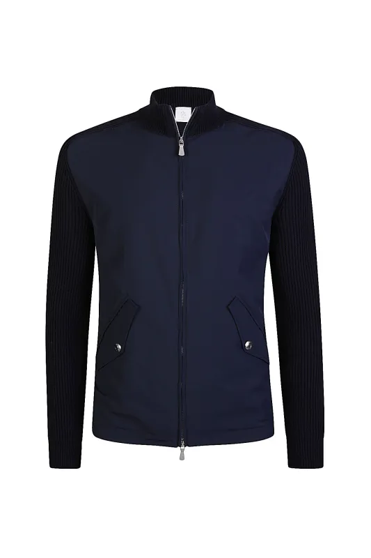 TWO-MATERIAL JACKET sold by Eleventy