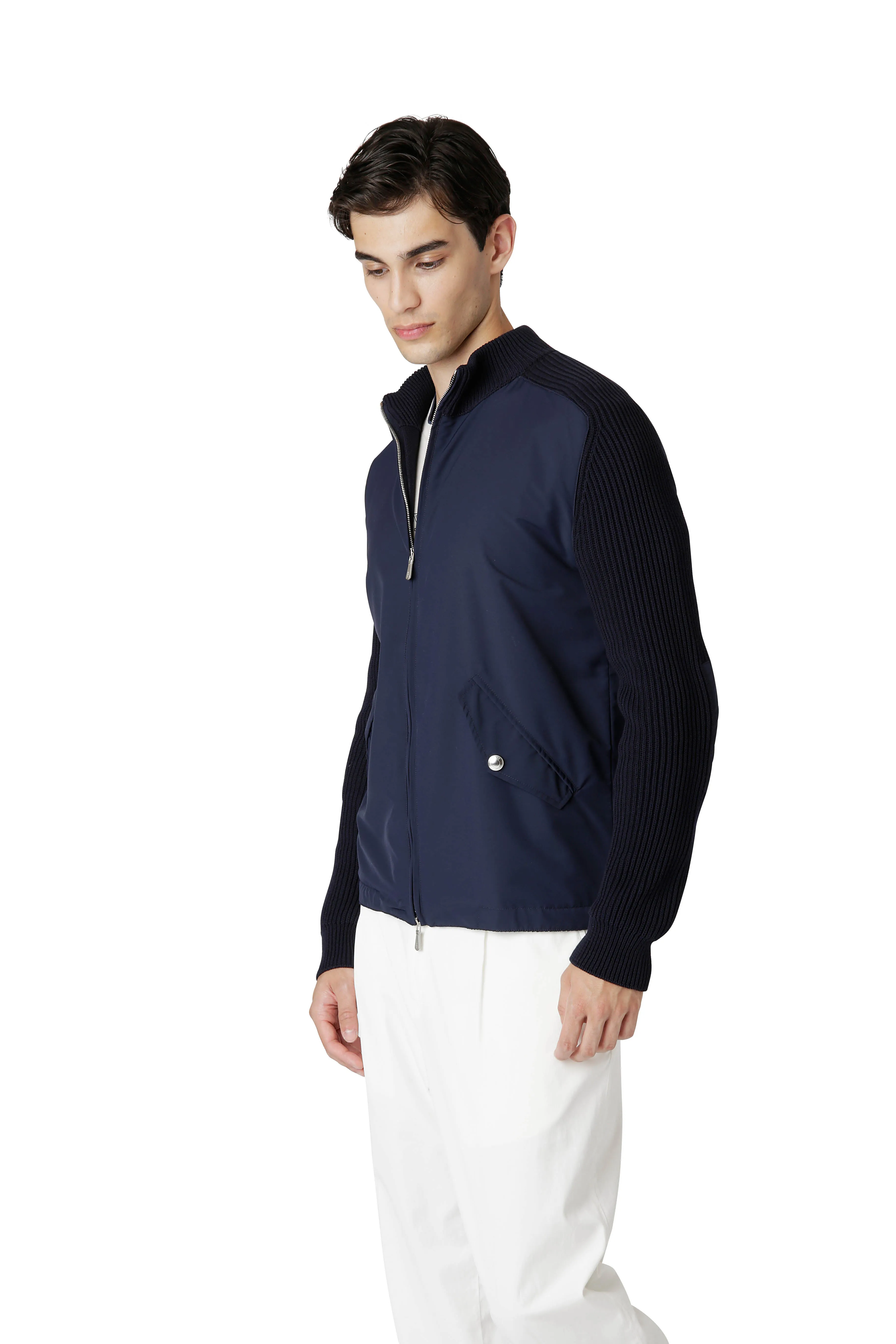 TWO-MATERIAL JACKET sold by Eleventy product image thumbnail 3