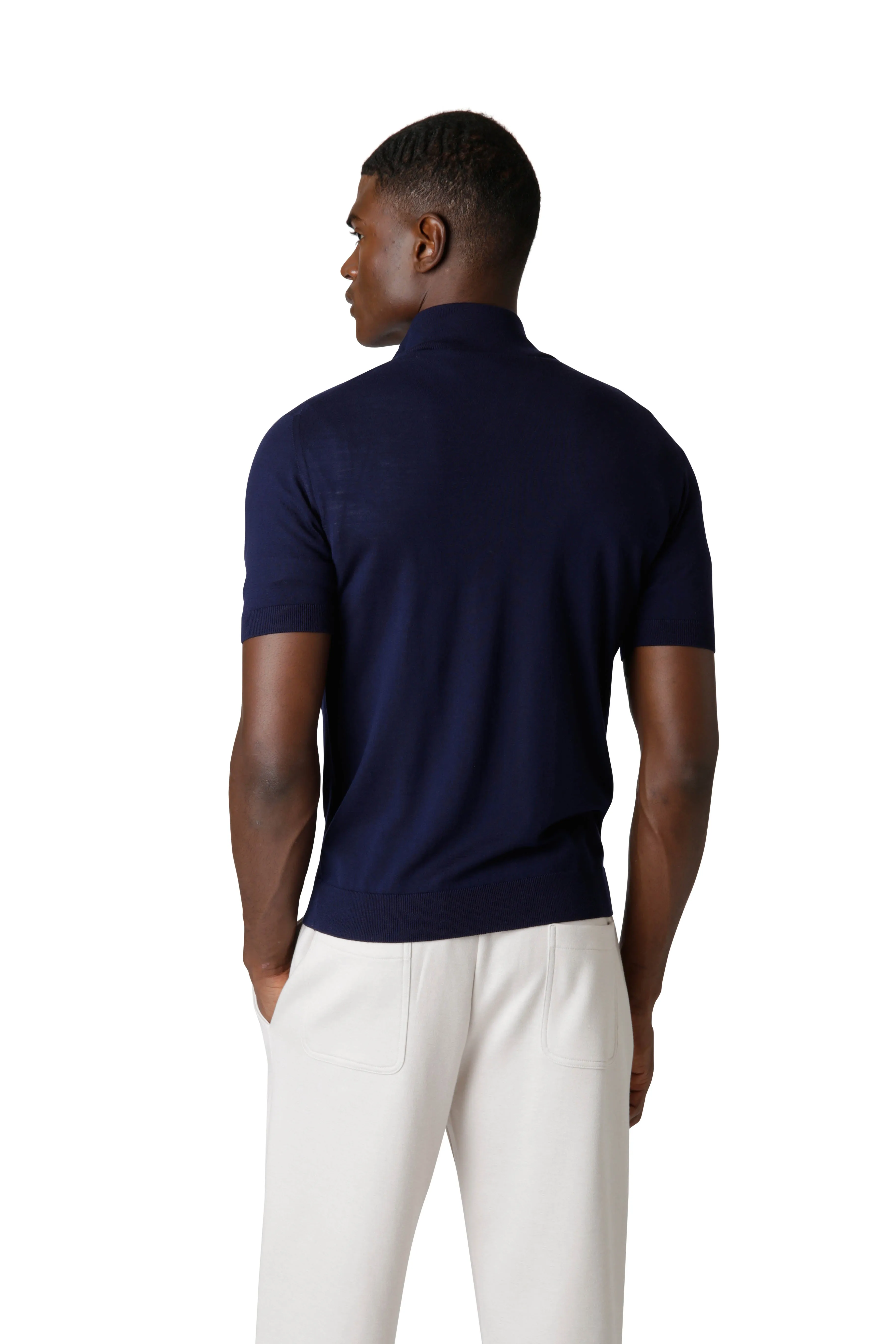 HALF-ZIP SWEATER sold by Eleventy product image thumbnail 4