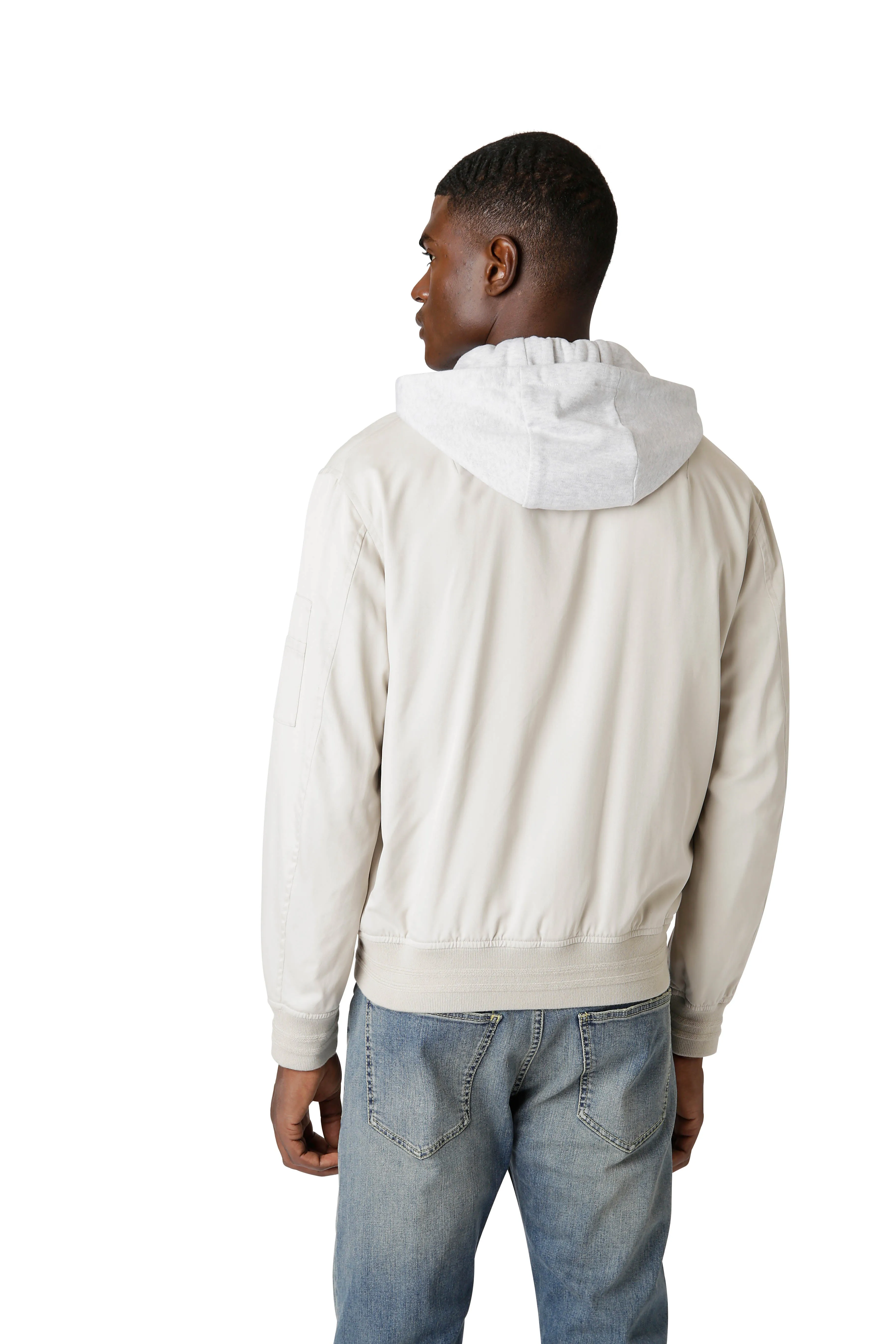 HOODED SWEATSHIRT JACKET sold by Eleventy product image thumbnail 4