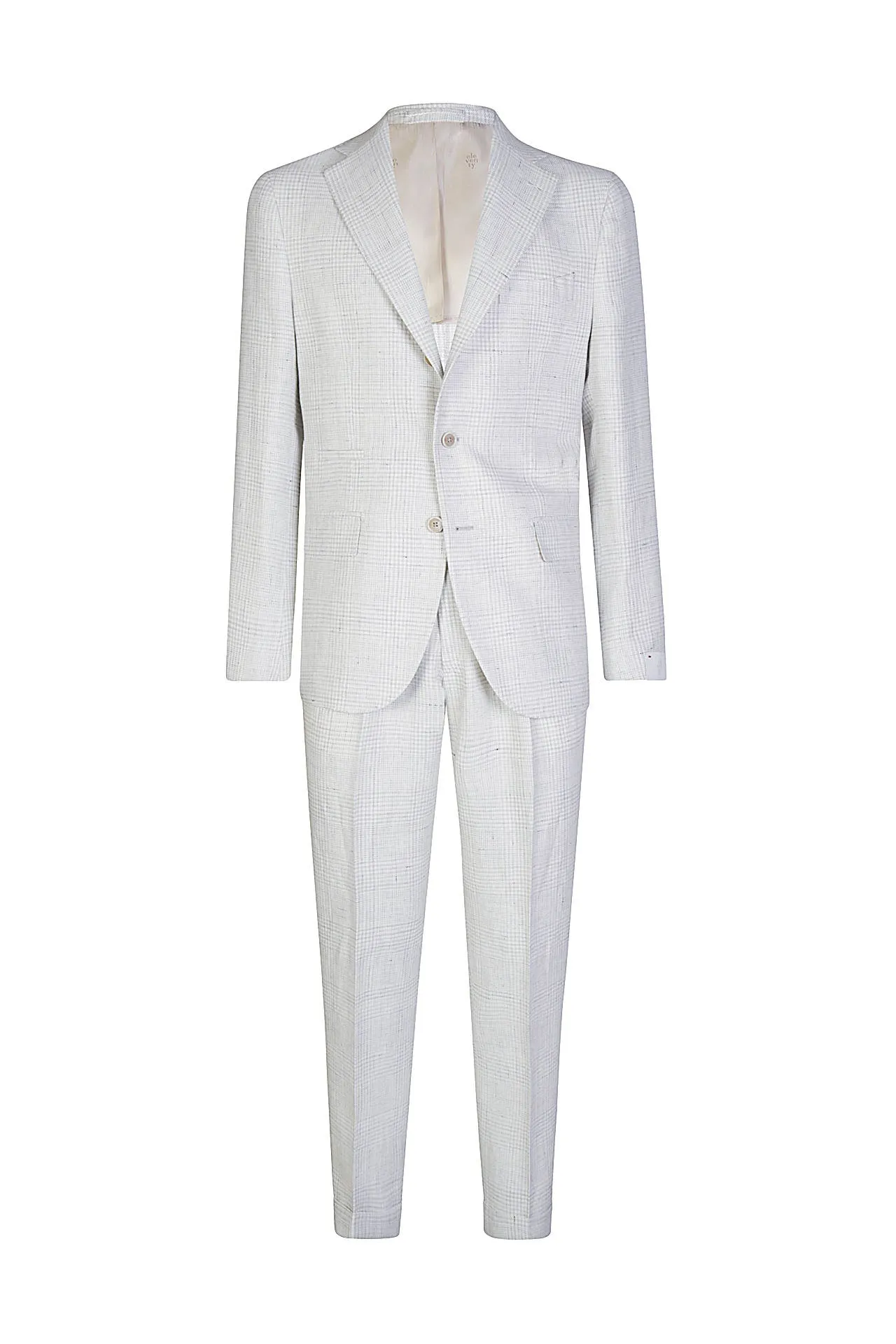 SINGLE-BREASTED PANT PLEAT SUIT sold by Eleventy