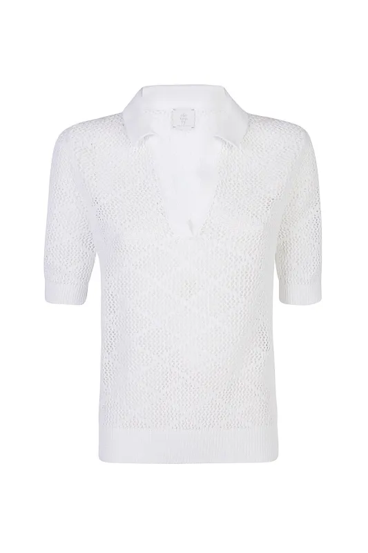 KNITTED POLO sold by Eleventy