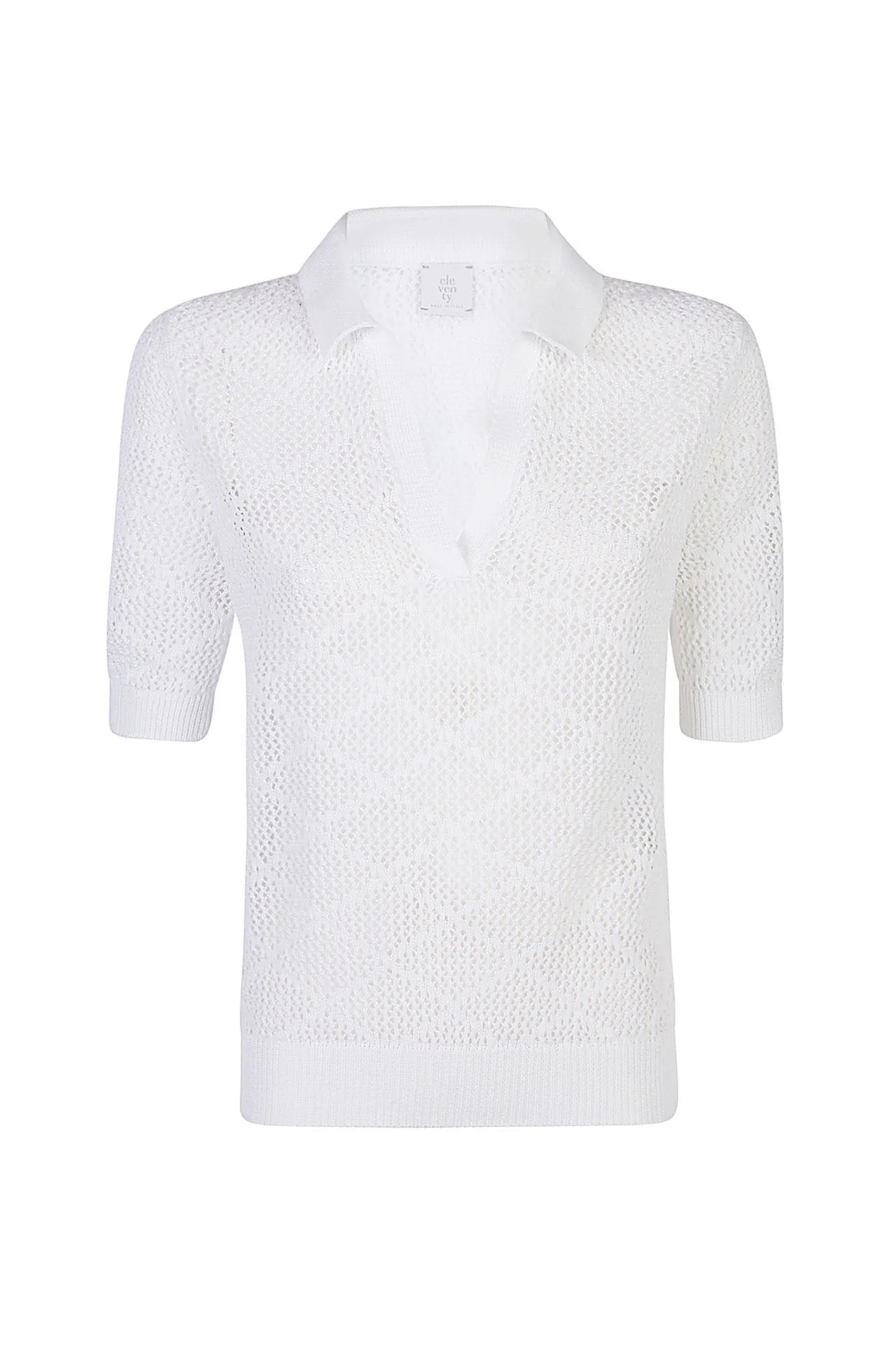 KNITTED POLO sold by Eleventy