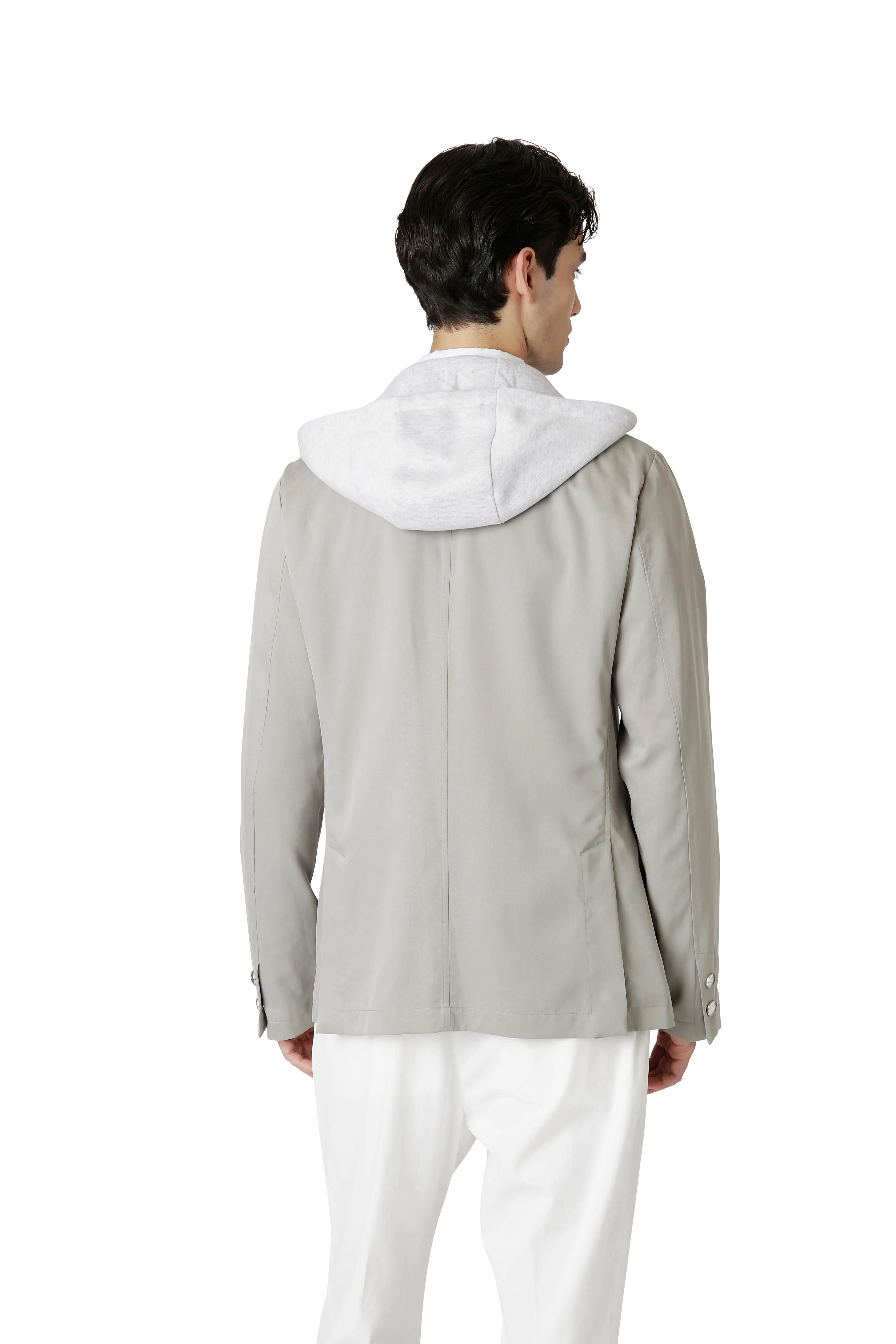 HOODED SWEATSHIRT JACKET sold by Eleventy product image thumbnail 4