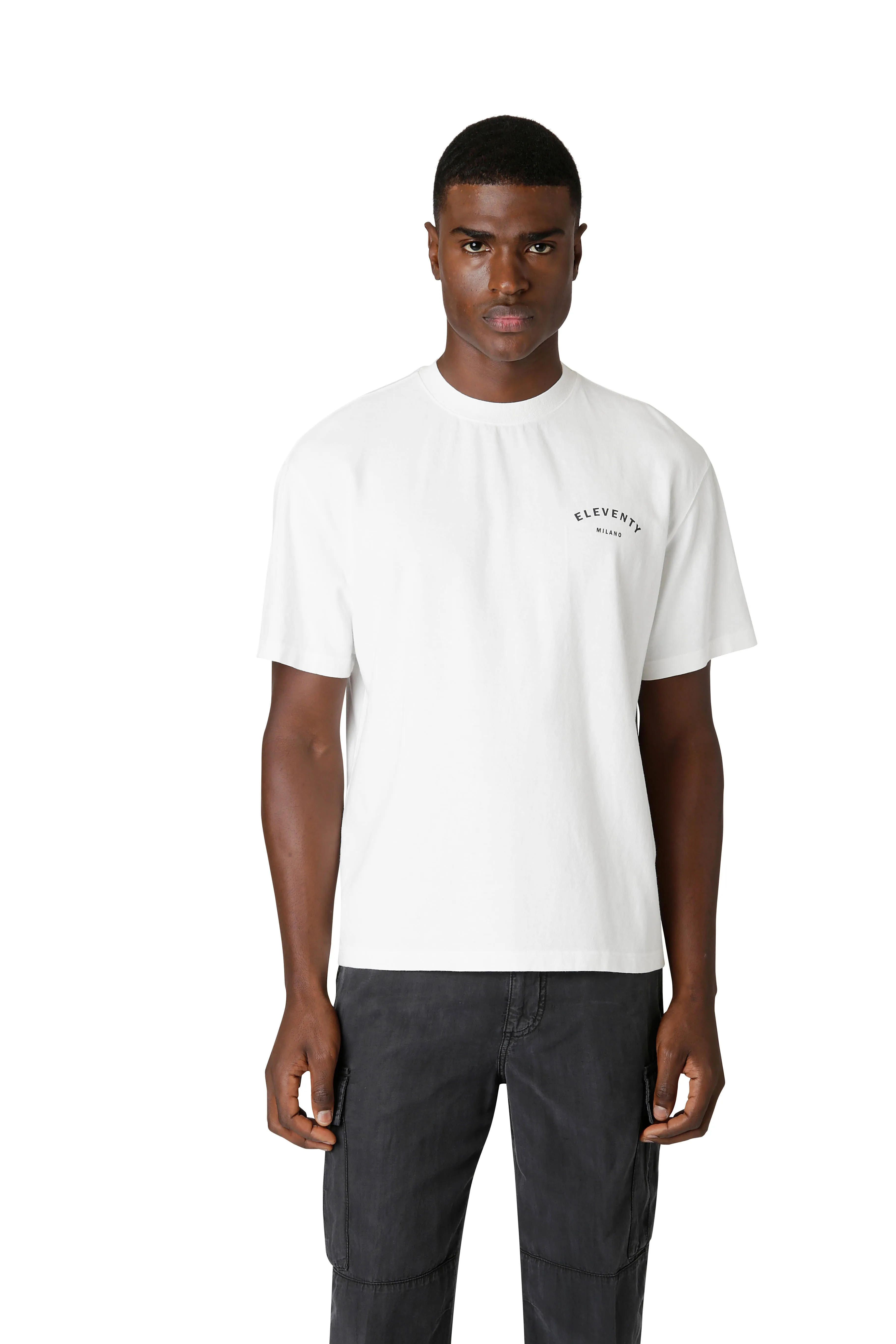 T-SHIRT MM LOGO ELEVENTY sold by Eleventy product image thumbnail 2