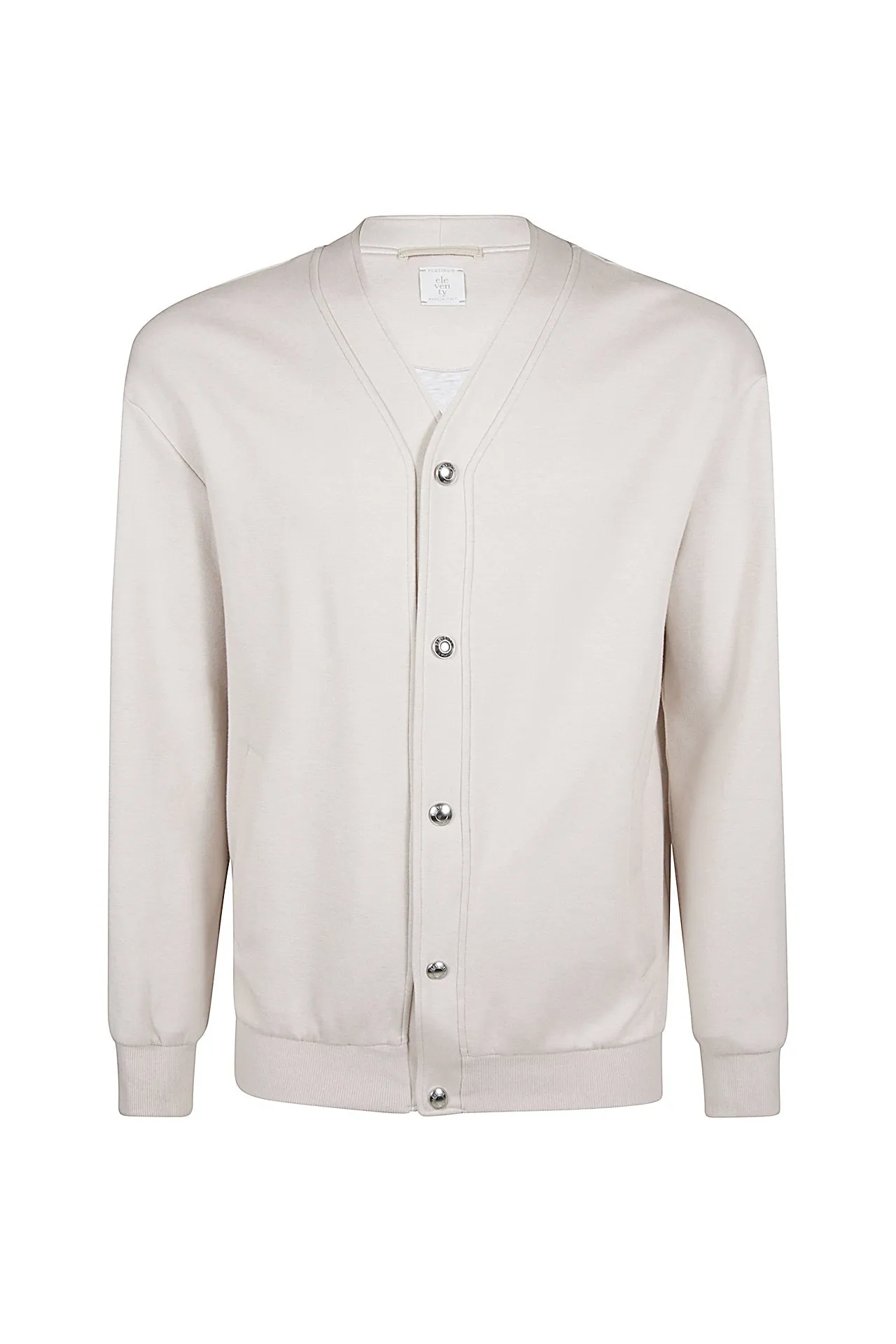 CARDIGAN WITH SNAP BUTTONS sold by Eleventy product image thumbnail 5