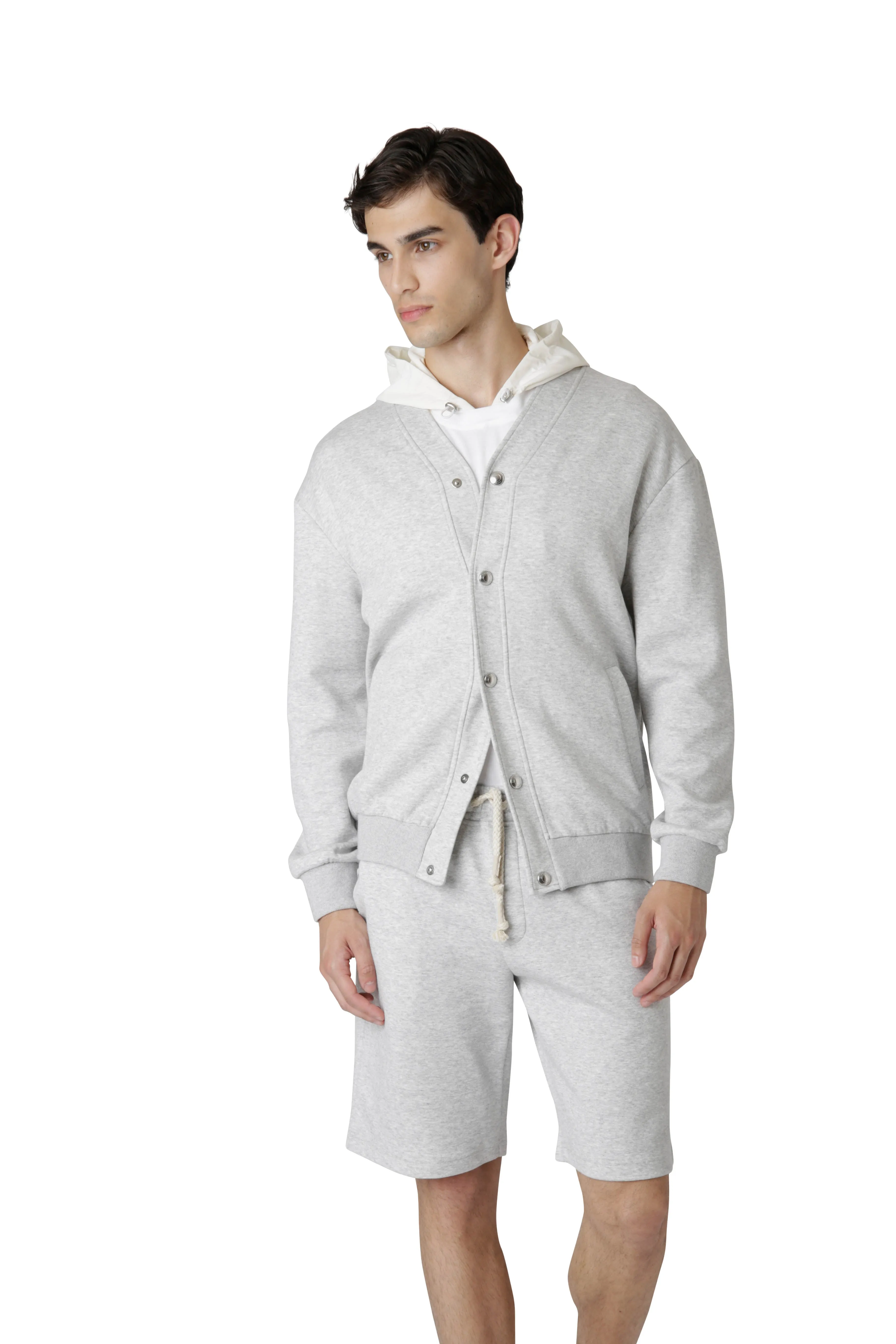 CARDIGAN WITH SNAP BUTTONS sold by Eleventy product image thumbnail 3