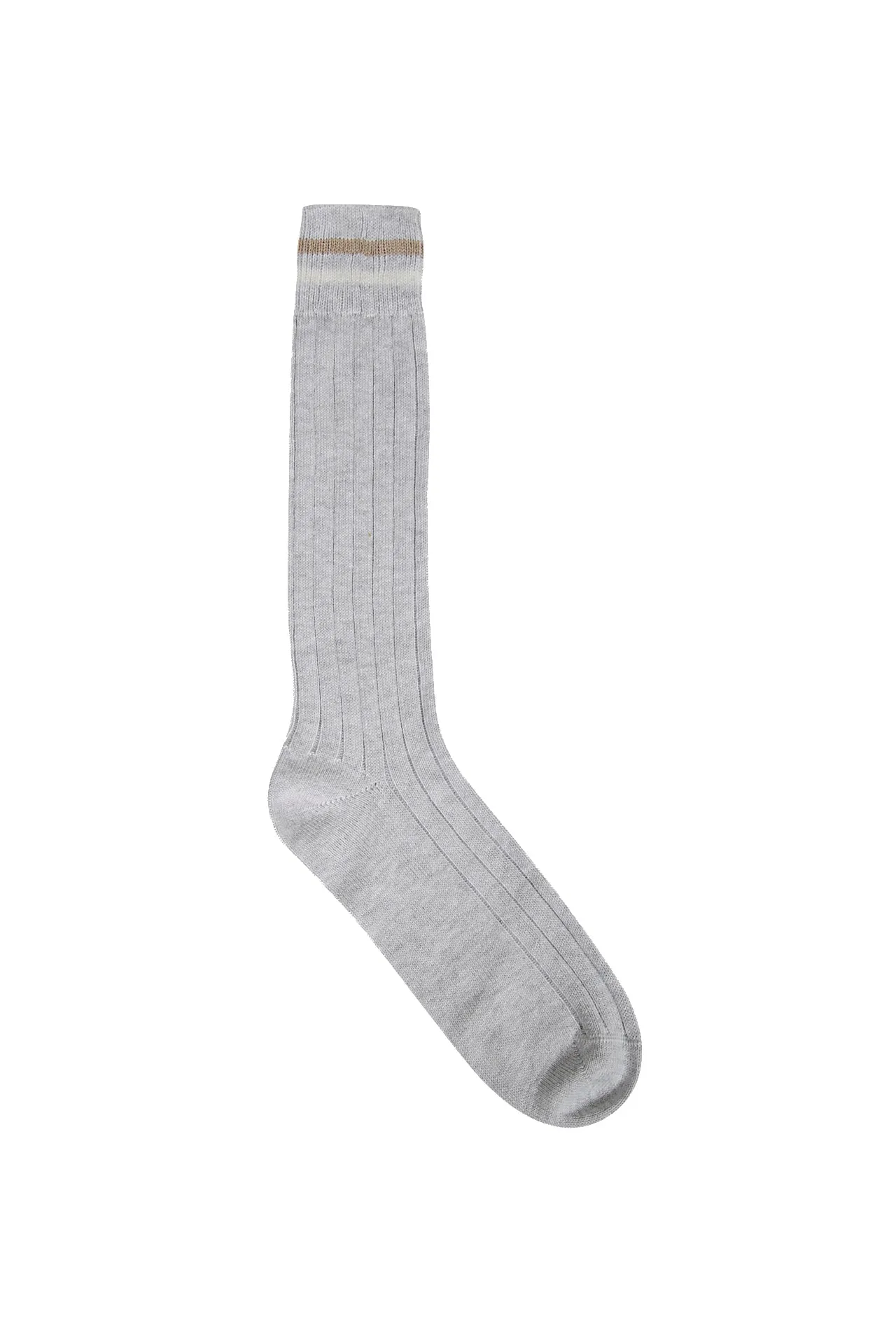 CONTRASTING DOUBLE STRIPE SOCK sold by Eleventy product image thumbnail 2