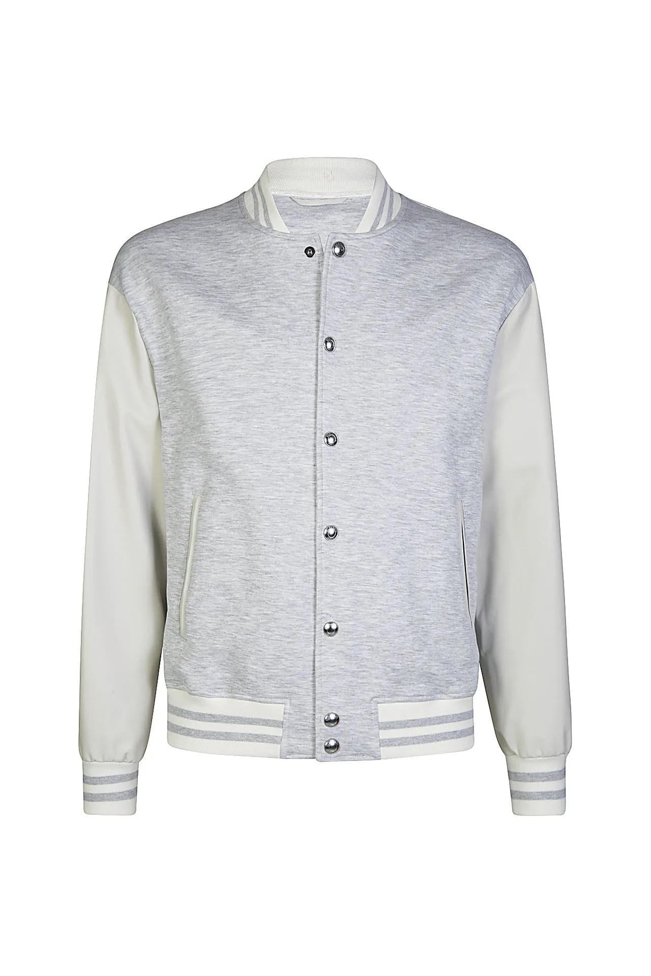 BOMBER JACKET WITH NAPPA SLEEVES sold by Eleventy product image thumbnail 5
