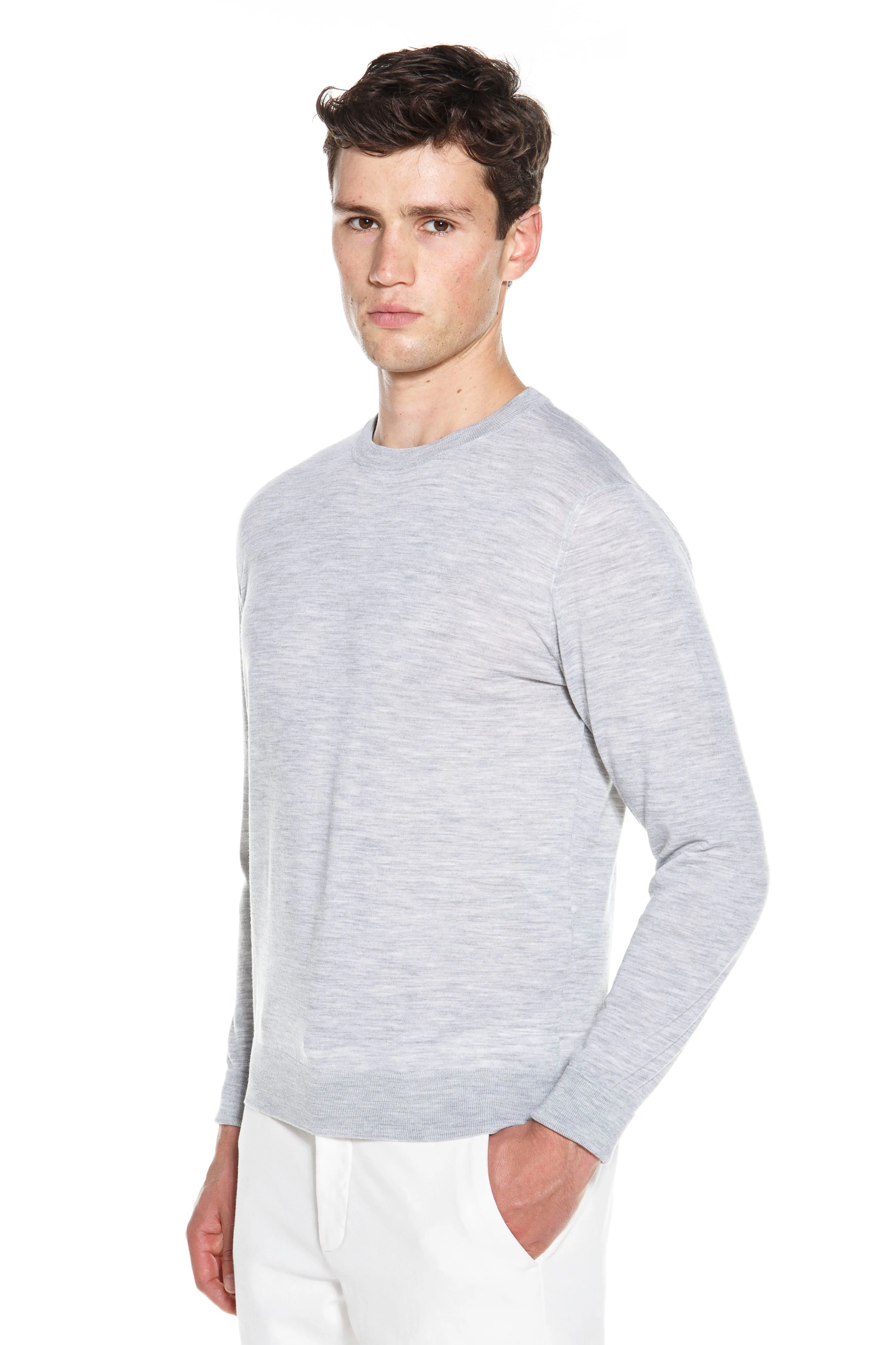 CREW NECK SWEATER sold by Eleventy product image thumbnail 3